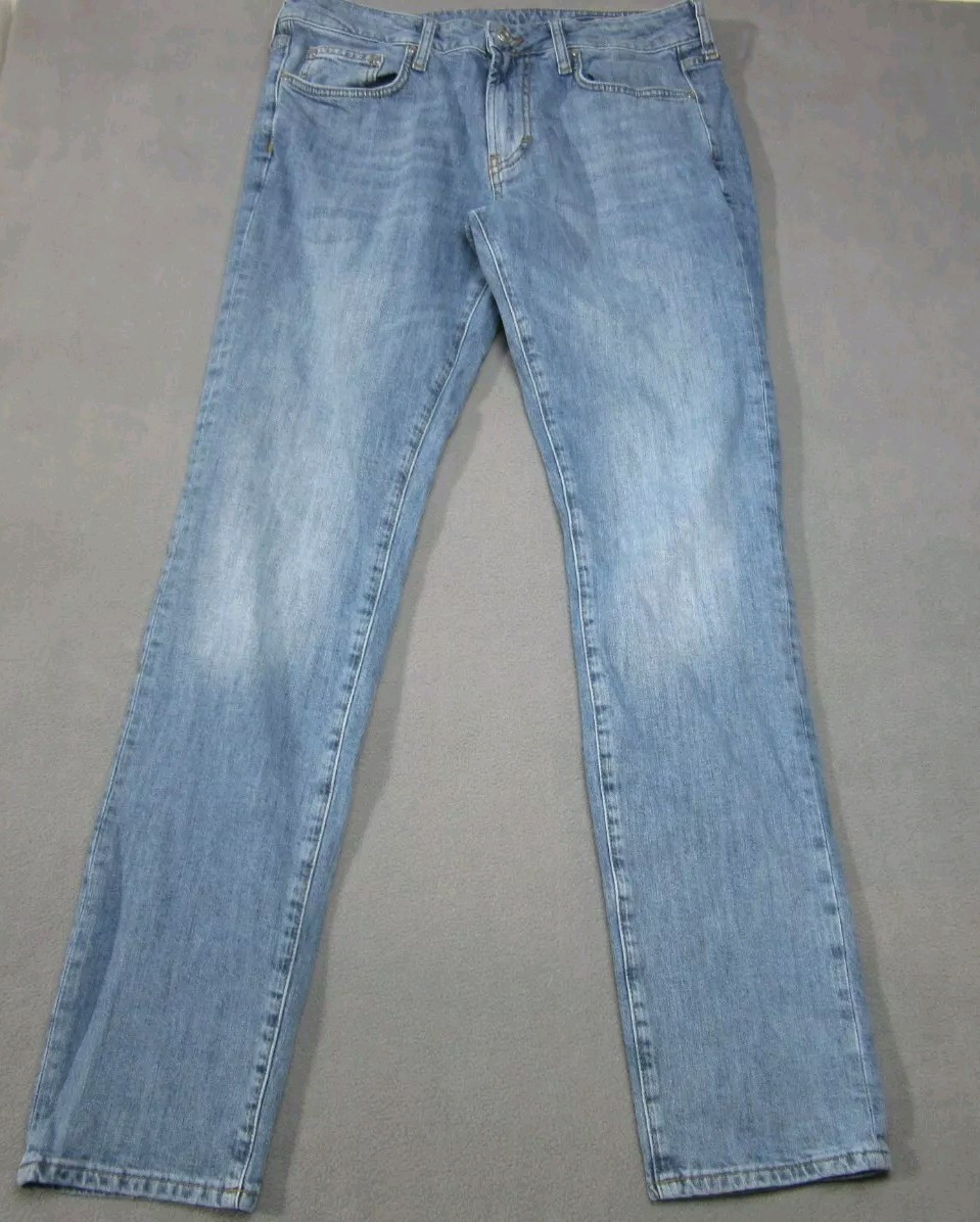 Vineyard Vines Jeans Mens Blue Candiani 30×33.5 Denim Stretch Classic