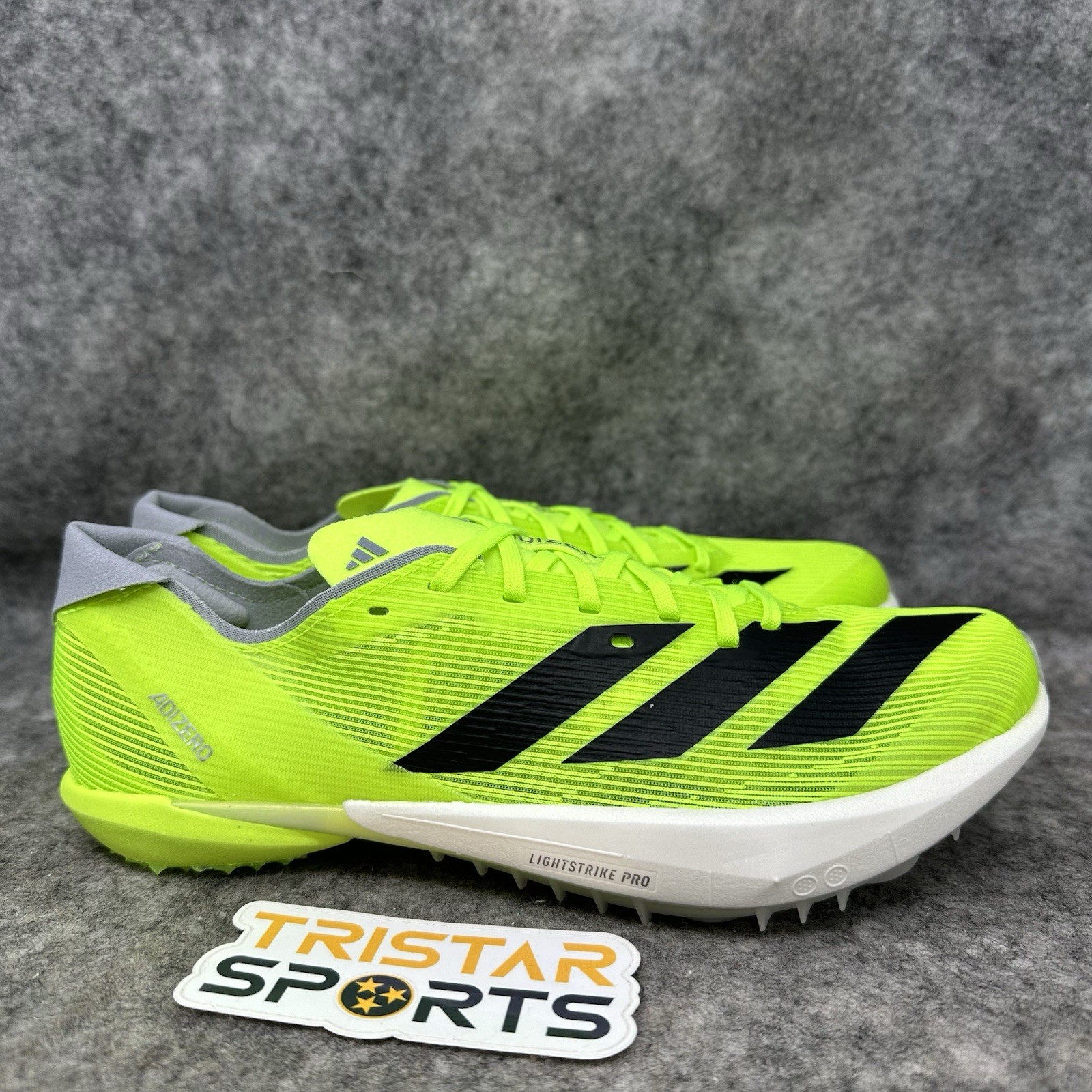 Adidas Adizero Ambition Track & Field Shoes Mens Size 8 Lucid Lemon Black IH5798
