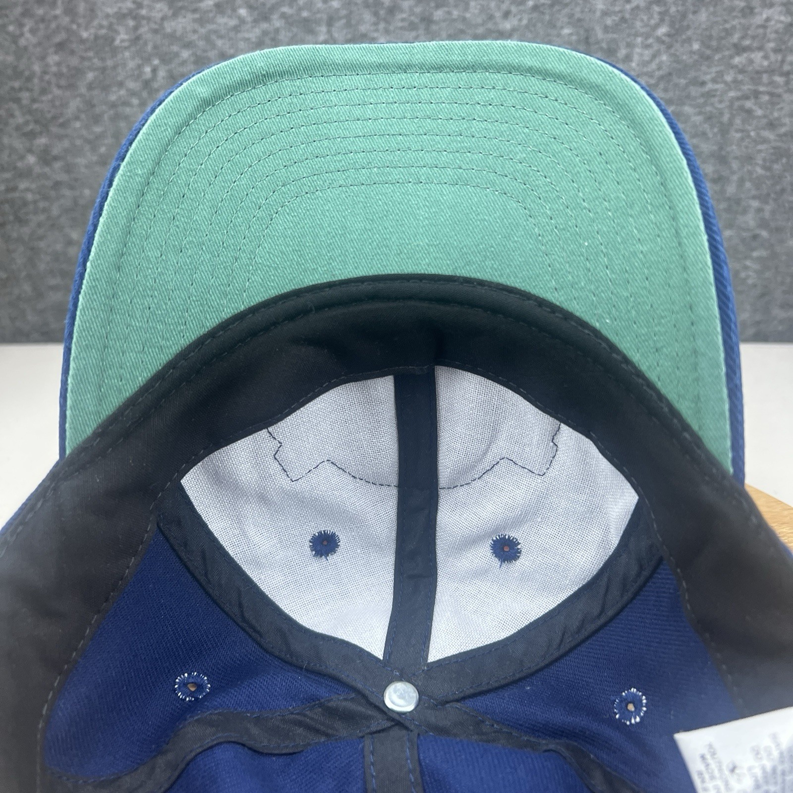 Vintage Nike Street Hockey Hat Cap Snapback OSFM Youth Kids Blue Embroidered