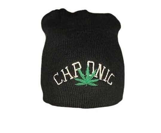 90s Tie Top Beanie Marijuana Chronic High Life Hat Cap Hip Hop Reggae Men Woman