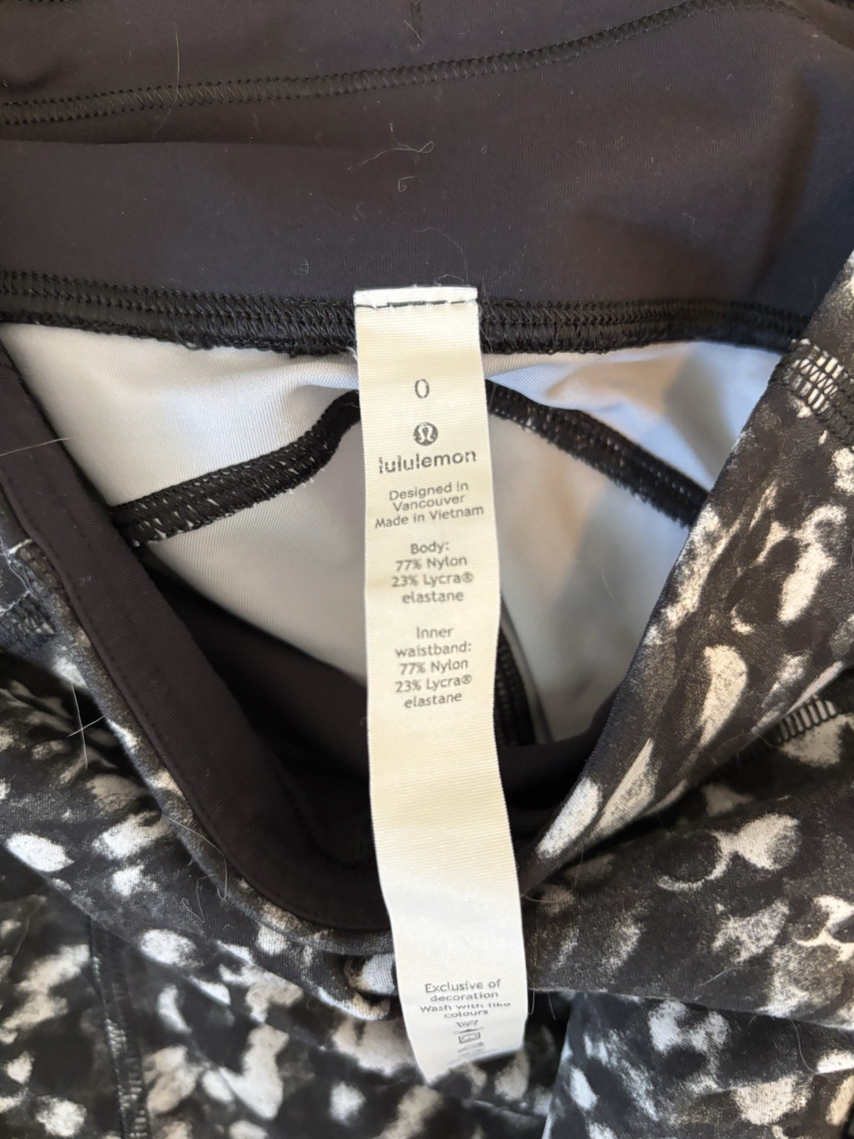 Marbled Lululemon Leggings