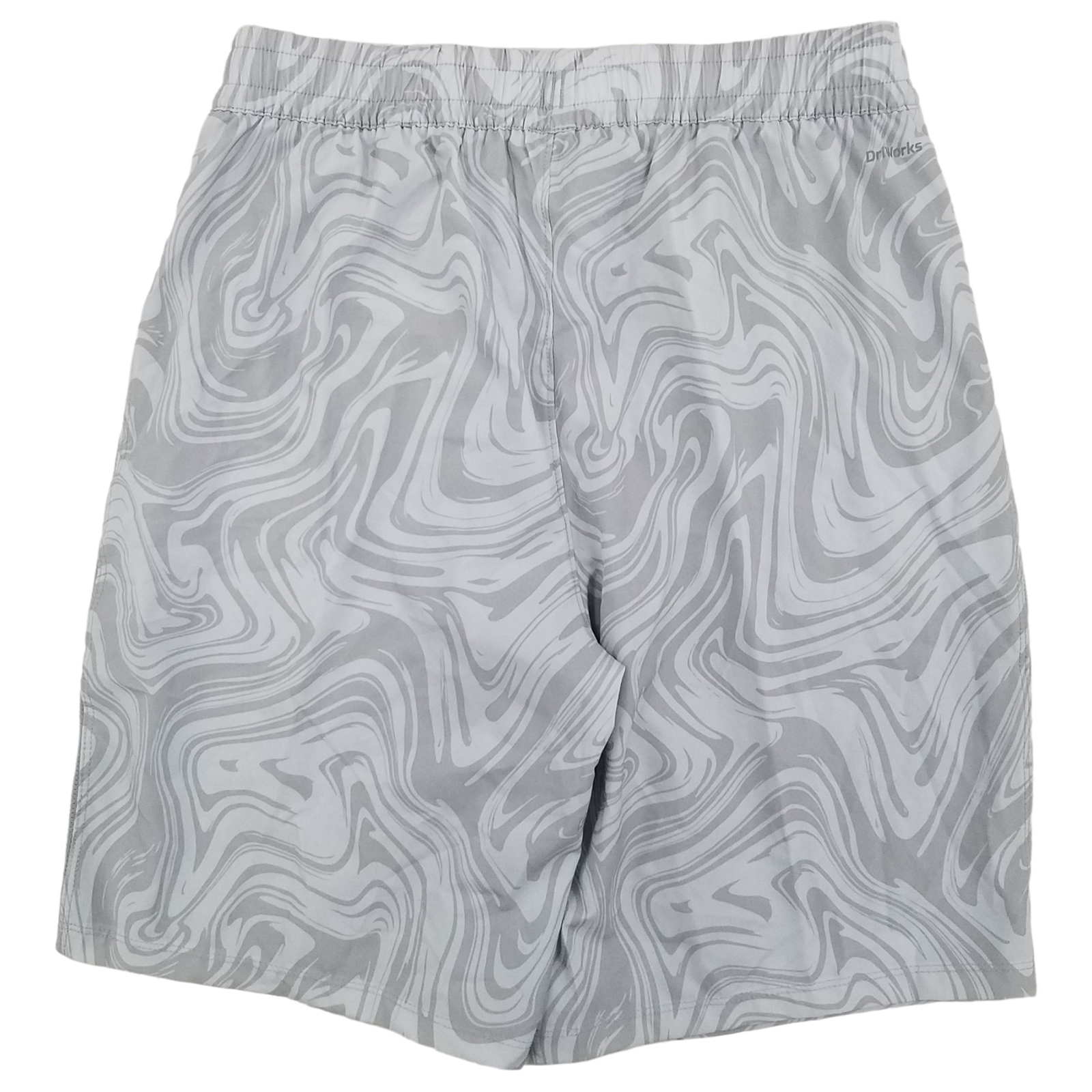 Athletic Works Mens & Big Mens Light Gray 2-in-1 Workout Shorts