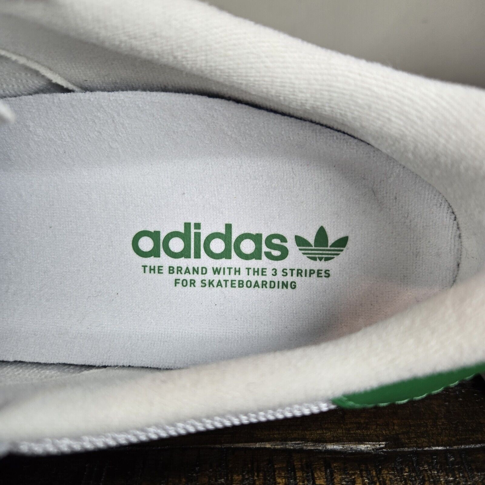 Adidas Nora Mens Size 11.5 Casual Sneakers Shoes Cloud White/Green GY6965