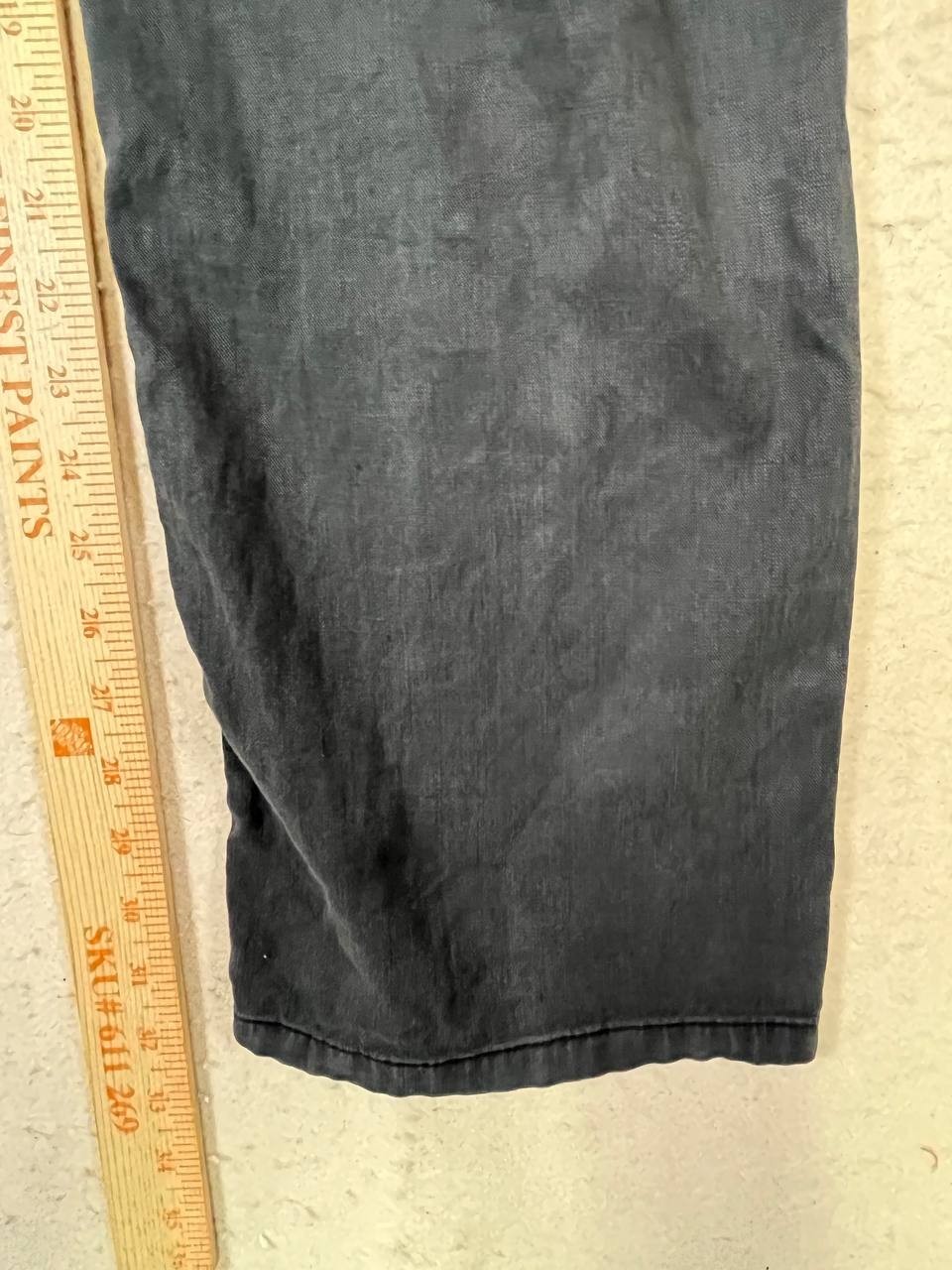Alberto Pants Mens 33-34 Modern Fit Broken Twill Stretch Black See Pockets