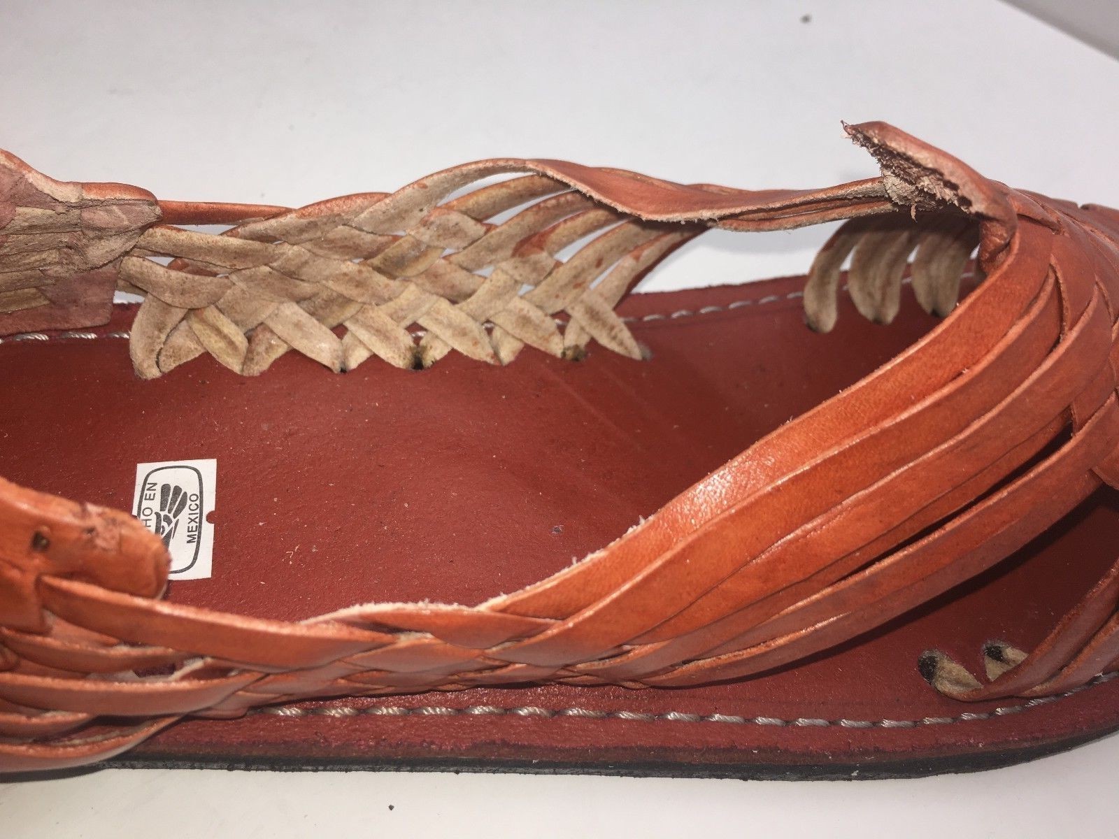 Mens Mexican HUARACHE Sandals Huaraches Mexicanos, Huarache de Correa de Mexico