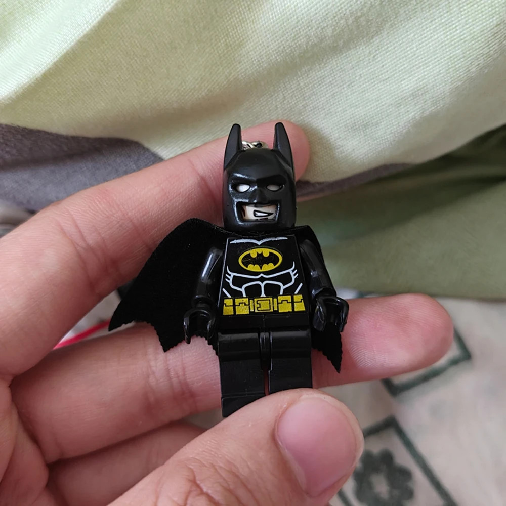 2024 Pink Fairy Batman & Black Batman Lego Keychain CUTE-New Gift*
