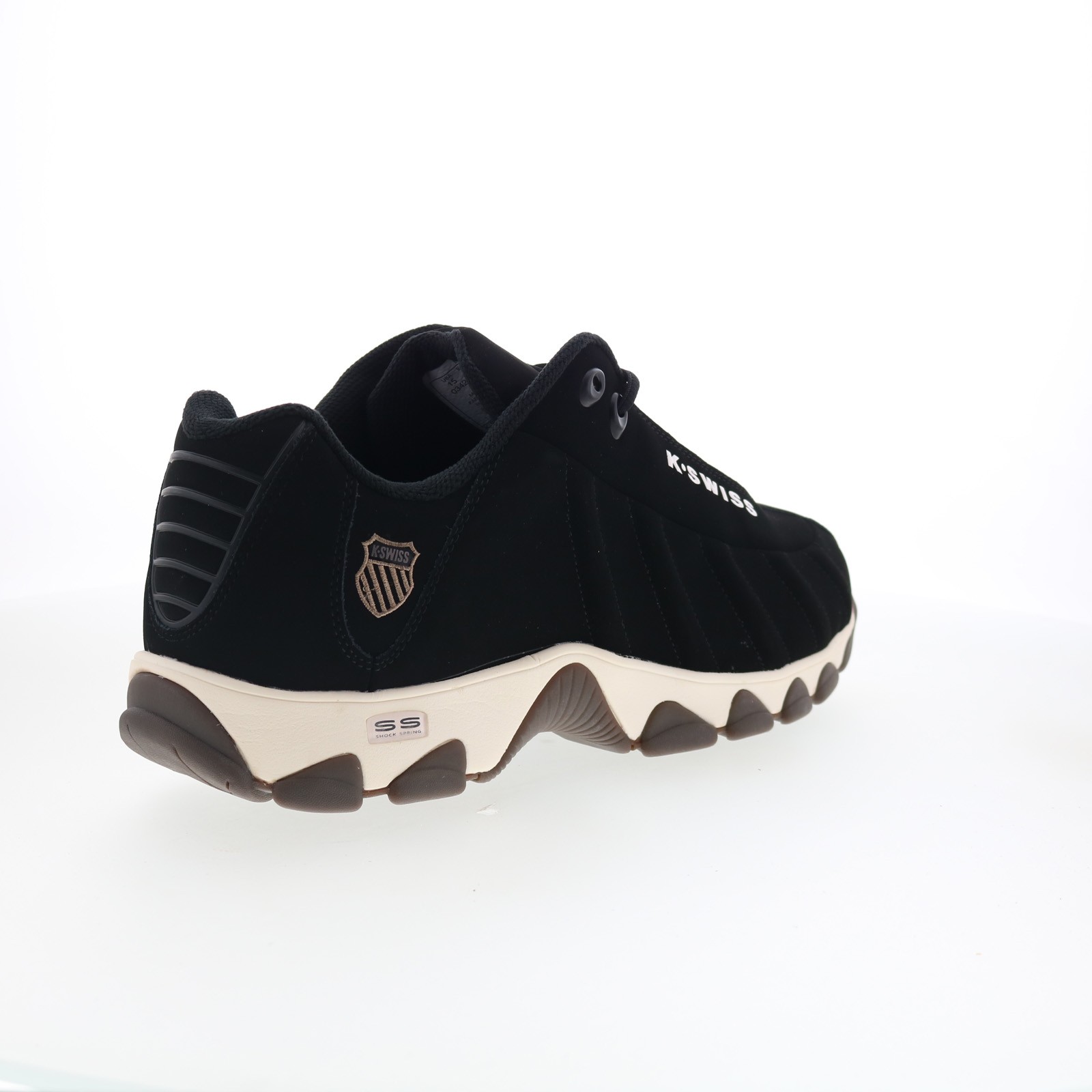 K-Swiss ST329 CMF 03426-033 Mens Black Nubuck Lifestyle Sneakers Shoes