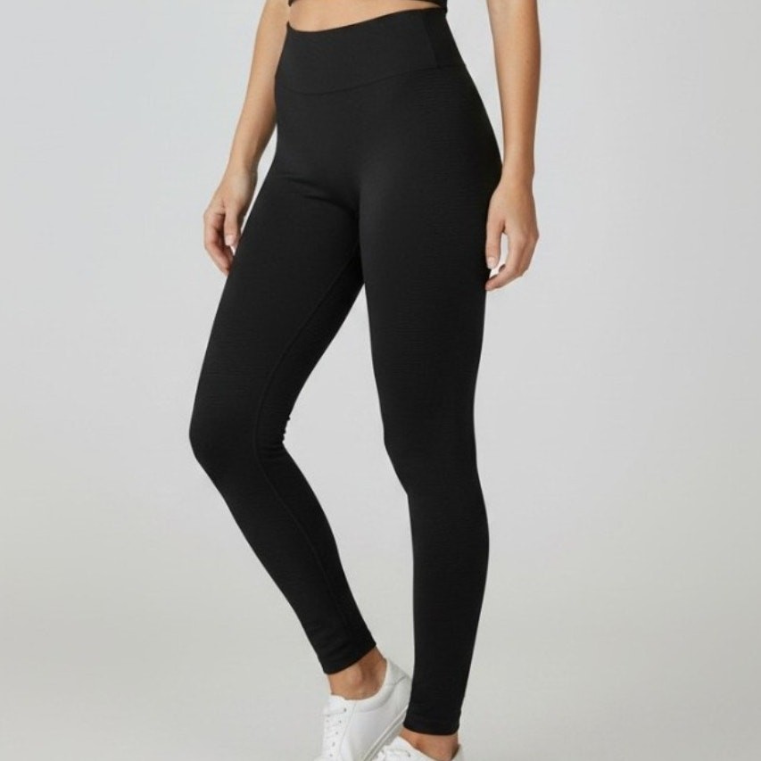 Empetua by Shapermint Women’s Black High Waisted Shaping Leggings Size L NWT