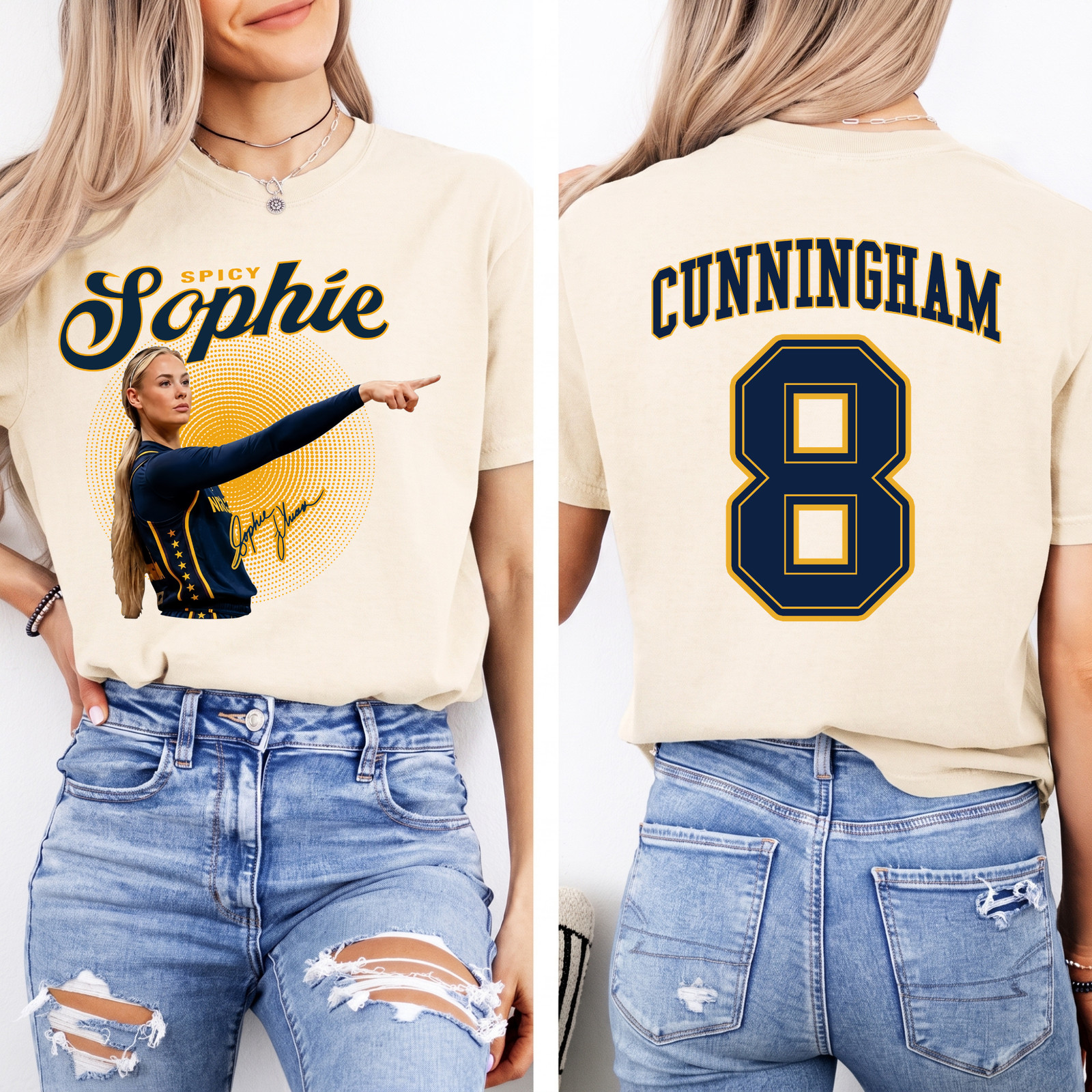 Sophie Cunningham Basketball Fan T-Shirt Point Guard Graphic Game Day Tee