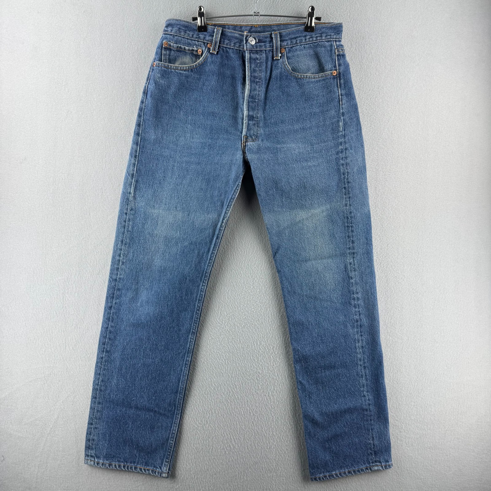 Vintage Levis Jeans Mens 35×34 (Fits 32×30) 501 XX Shrink to Fit 90s Made in USA