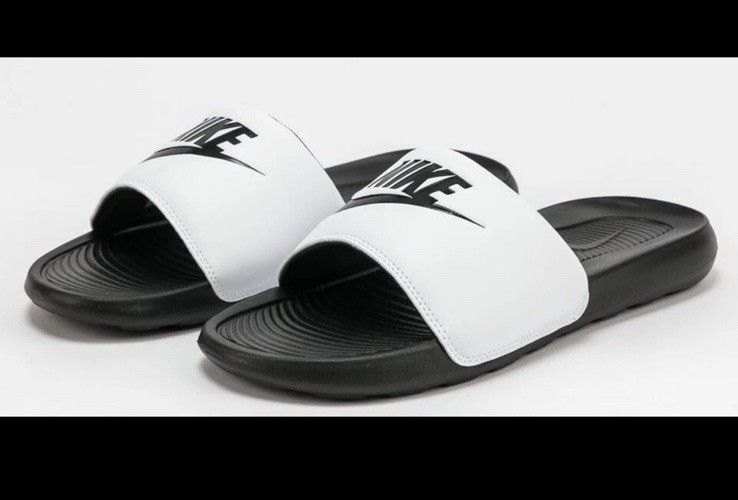 Men’s Nike Victori One Slide Black/Black-White (CN9675 005)