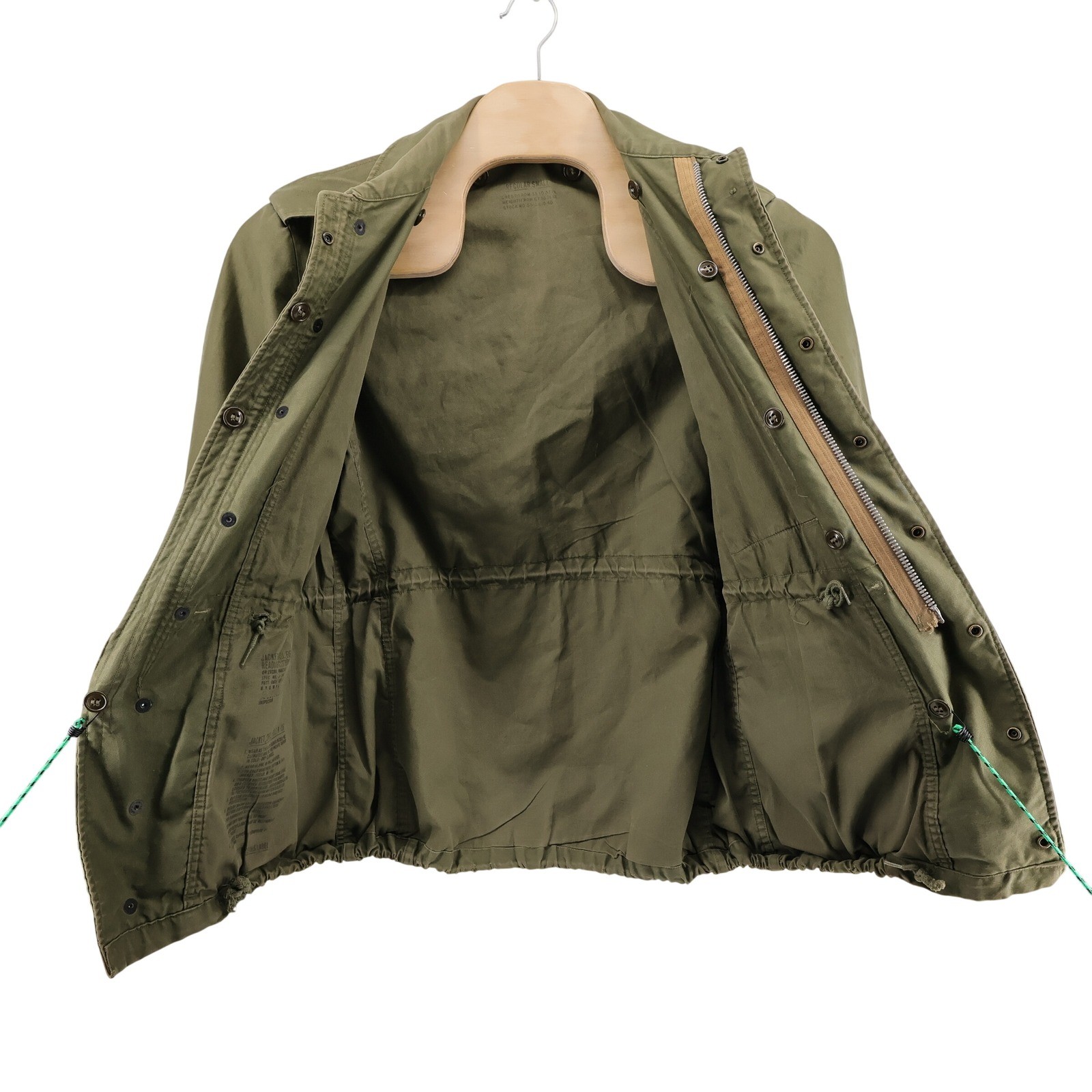 US Army M51 M-1951 Field Jacket Korean War 1952 Mens Small Reading Clothing Co