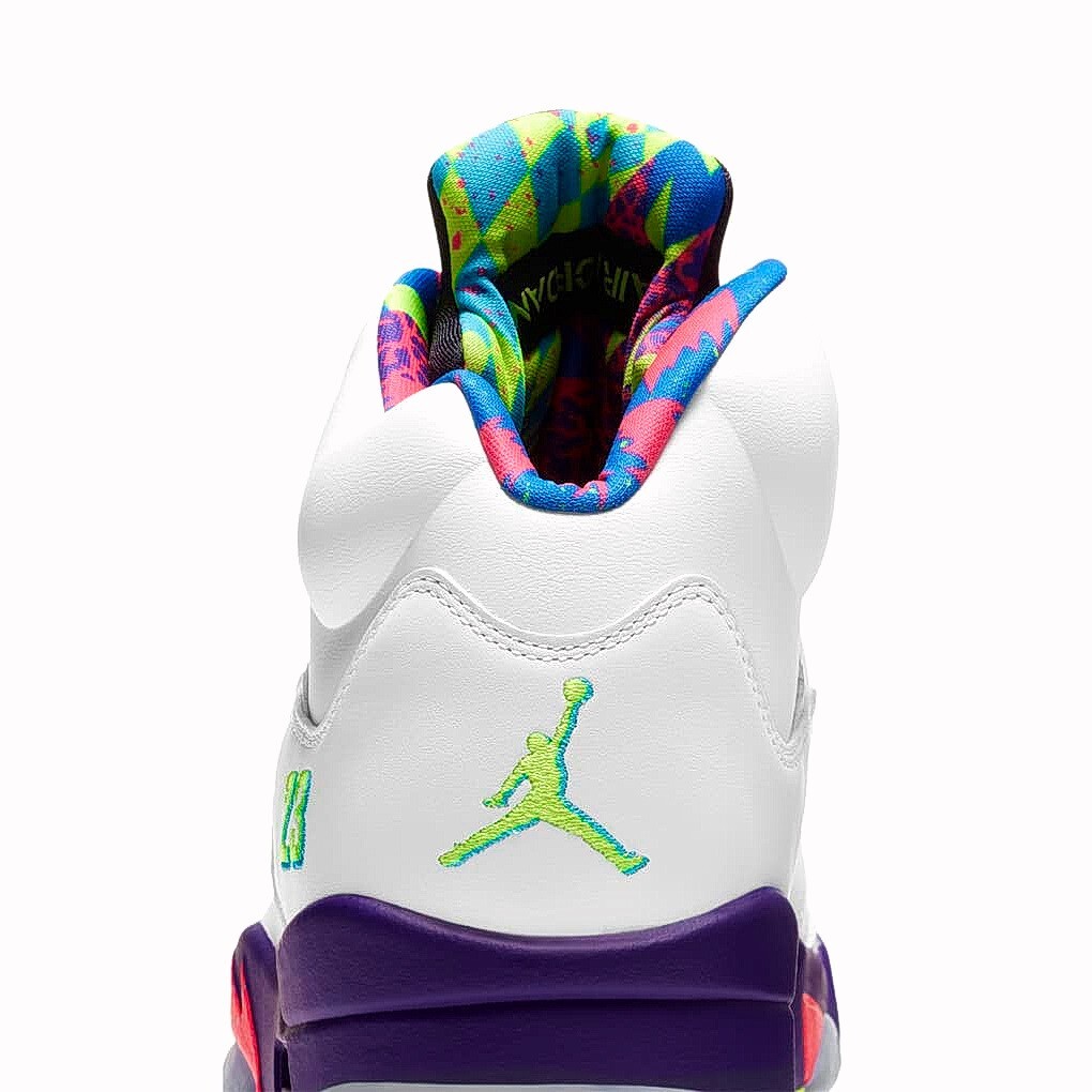 Air Jordan 5 Retro ‘Alternate Bel-Air’ White/Ghost Green DB3335-100 Size 10.5