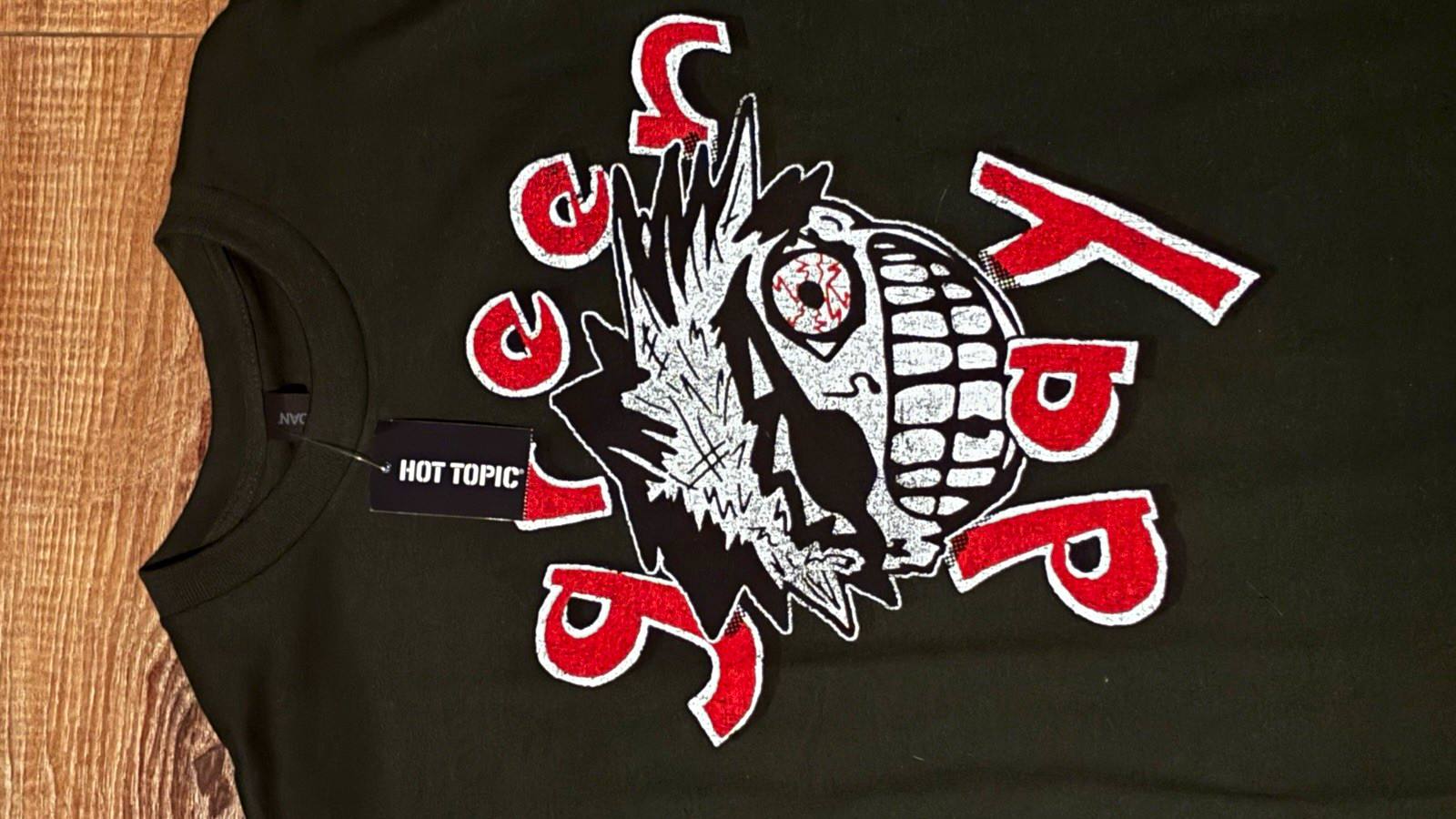 Hot Topic Green Day Graphic Logo Black Crew Neck Short Sleeve T-Shirt Men’s M