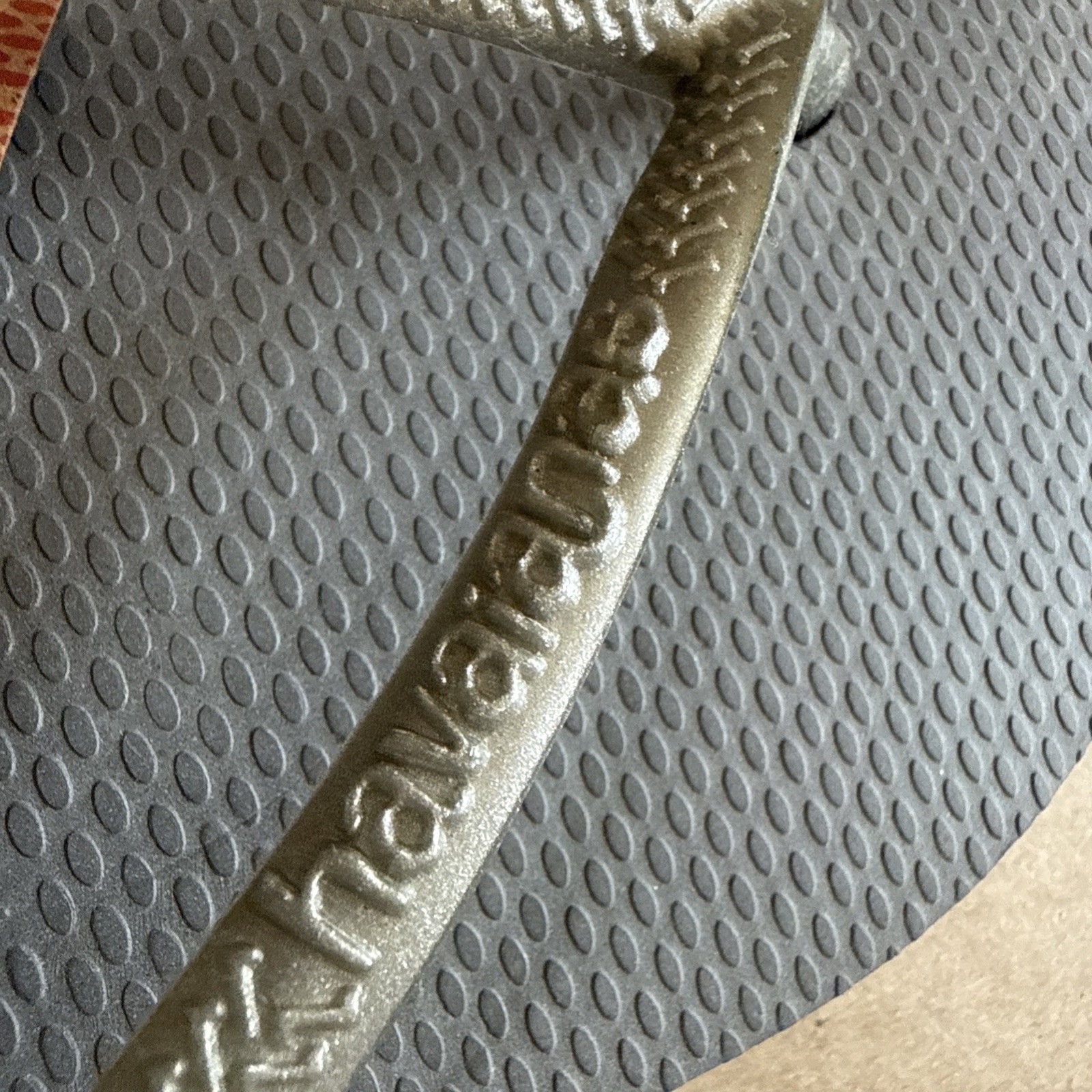 Havaianas Slim Grey Silver Flip Flops EU 41/42 – New