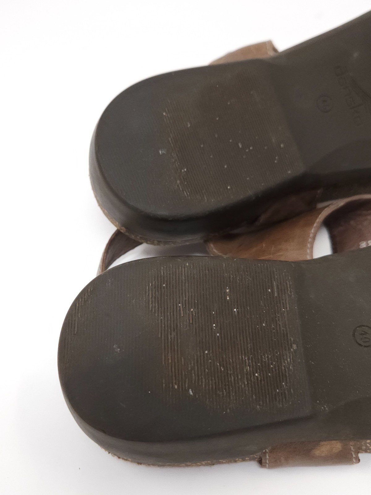 Dansko Reece Toe Loop Sandals Brown Slingback Leather EU 40 US 9.5 – 10 Women’s