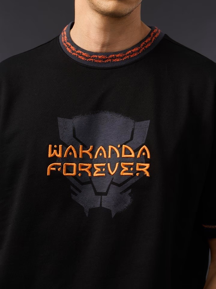 Black Panther: Wakanda Tribe Printed T-shirt