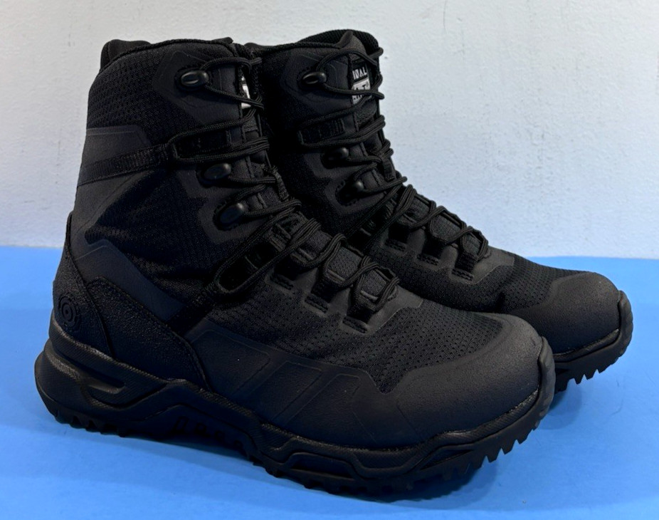 NEW 7 REG MENS ORIGINAL SWAT ALPHA FURY 2.0 8″ SIDE ZIP BOOTS 187501 BLACK