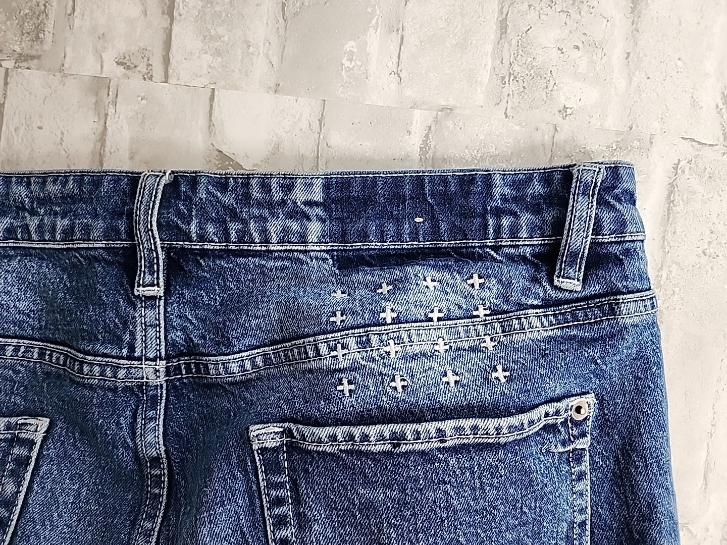 Ksubi Van Winkle Midtown Denim Jeans Blue Skinny Fit Mid Rise Men’s 38W 33L