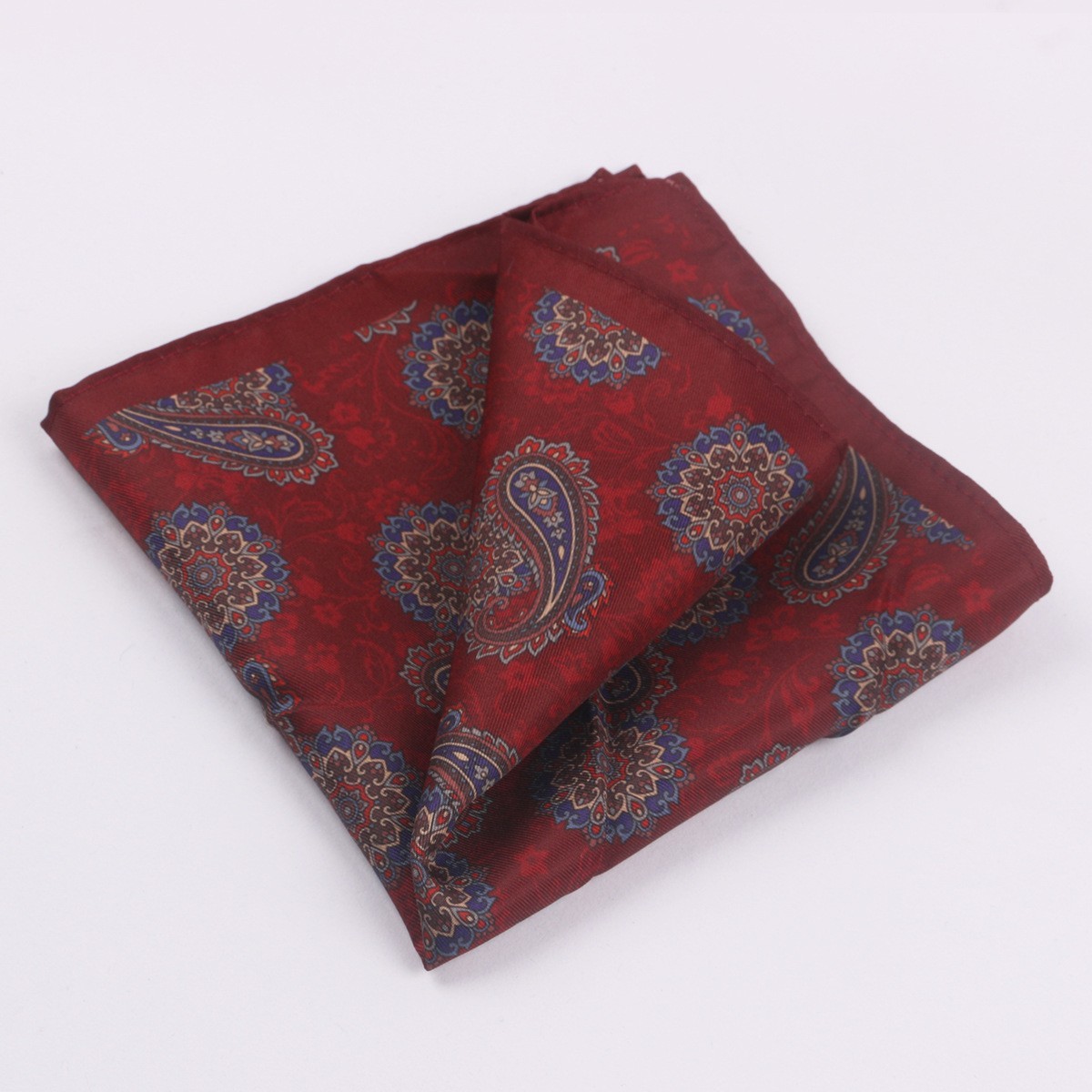 Vintage Paisley Pocket Square Handkerchief Men’s Chest Business Suit Accessories