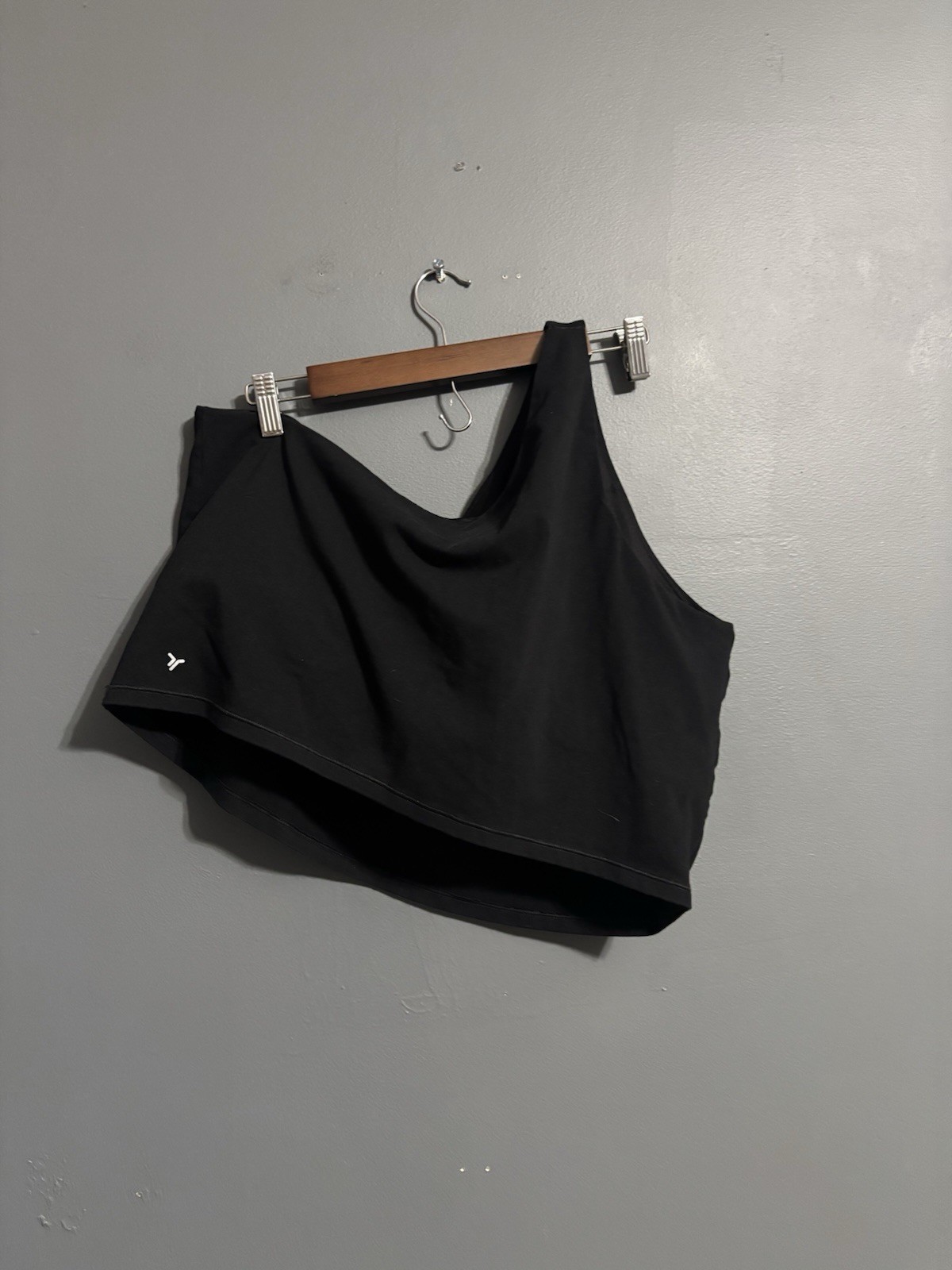 Old Navy classic black one strap Active PowerChill Sports Bra tank women’s 3X