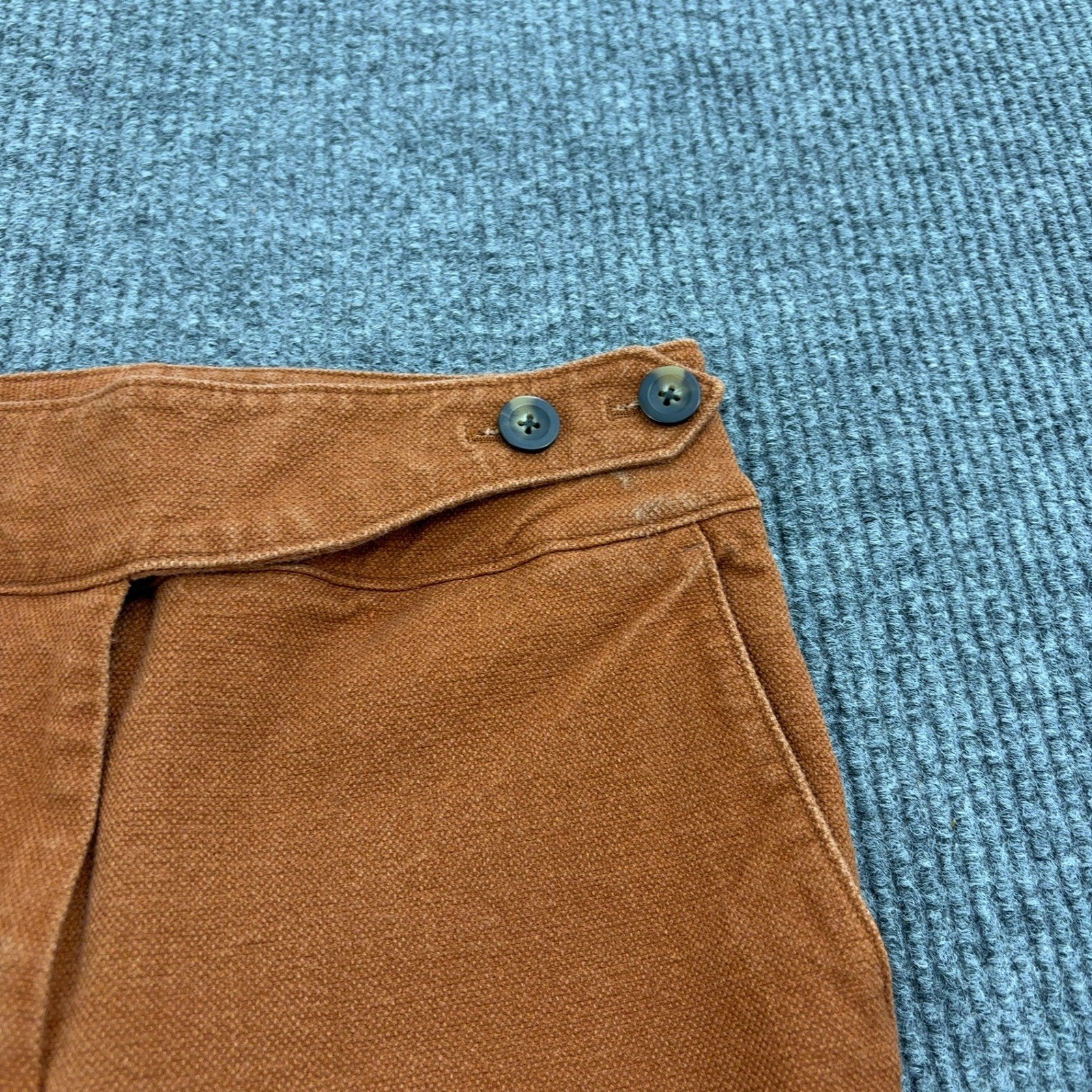 Boden Pants Womens 6R Orange Cotton Blend Straight Leg High Rise Casual Workwear