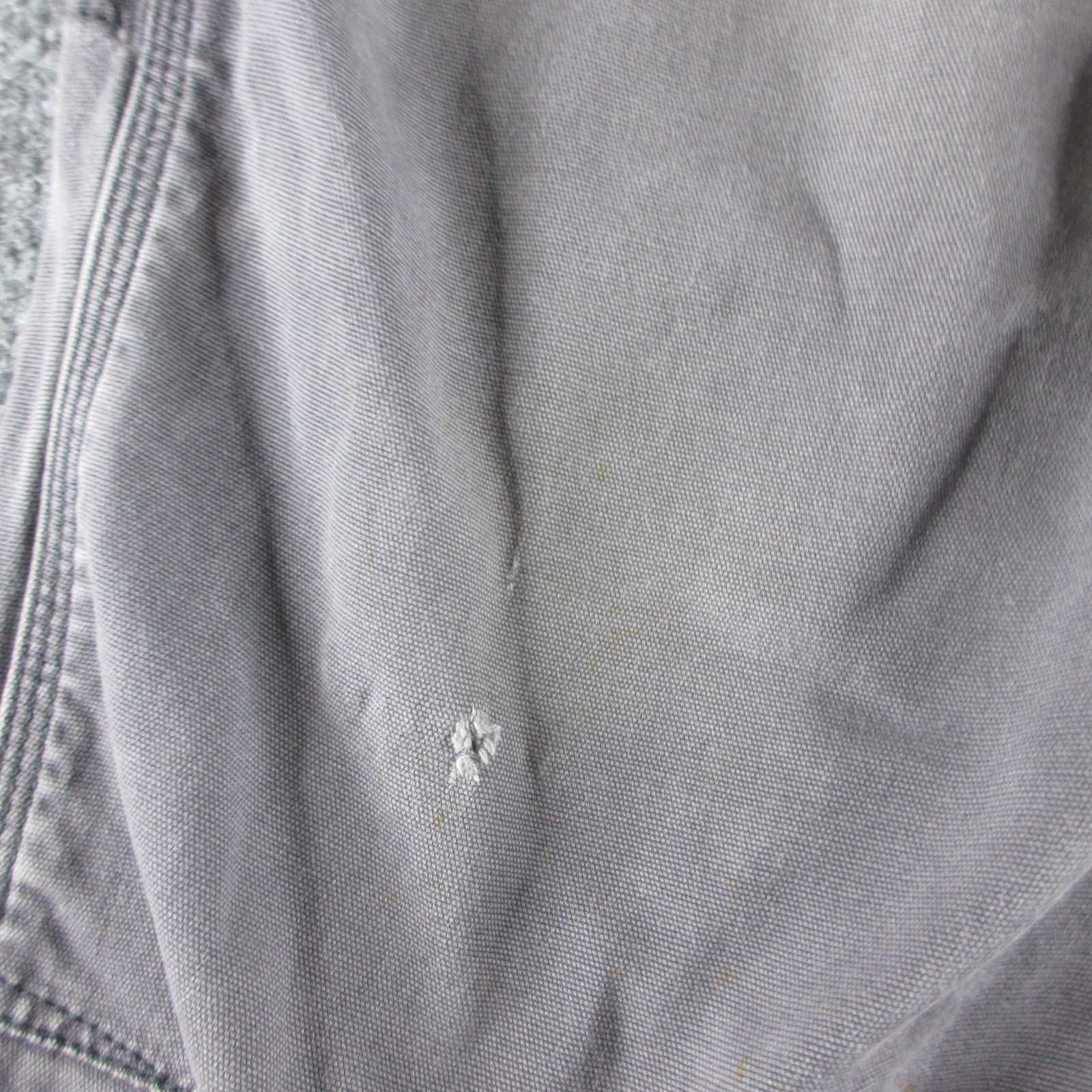 Carhartt Pants Mens 36×28 Gray Double Knee Relaxed Fit Workwear 102802-029 *
