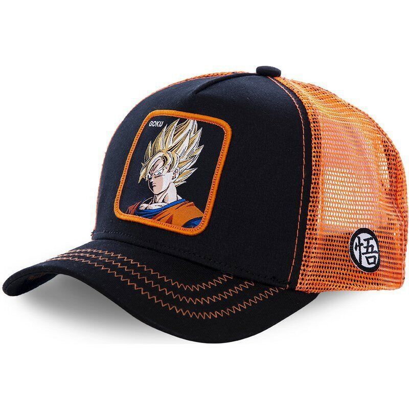 Animation Snapback Cotton Baseball Cap Men Women Hip Hop Dad Mesh Trucker Hat