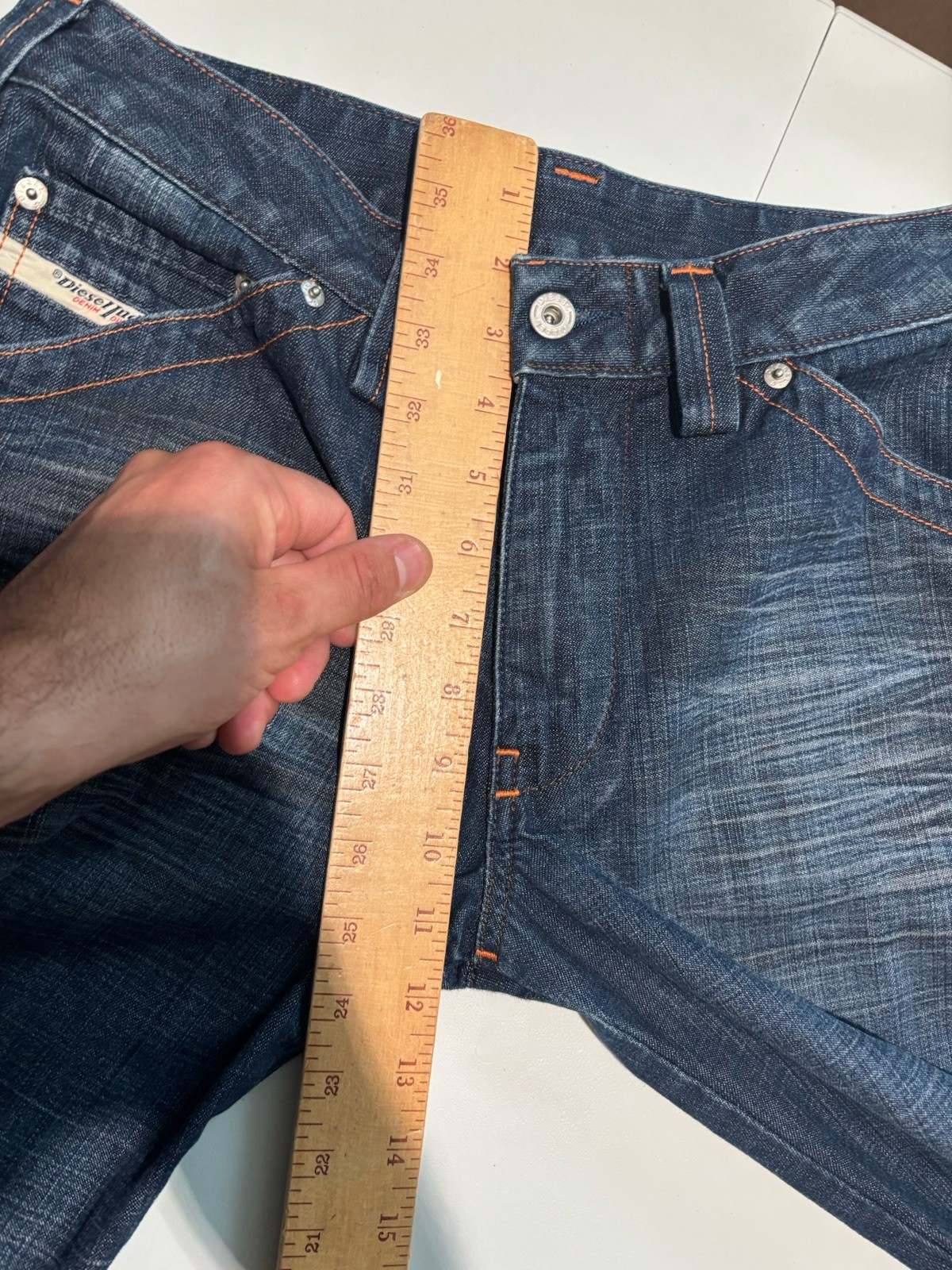 Vintage Diesel Men’s Bootcut Jeans 30×33.5 Made In Italy MM15