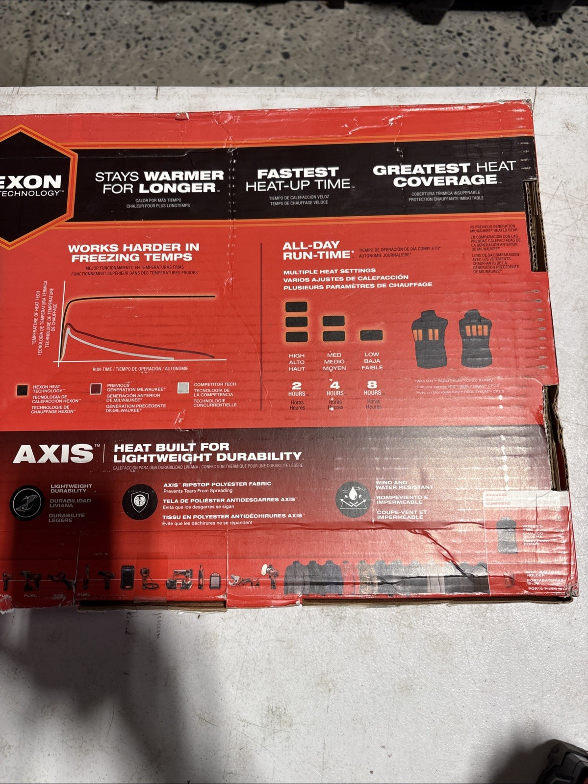 Milwaukee M12 Heated Axis Vest (F300B-20L)