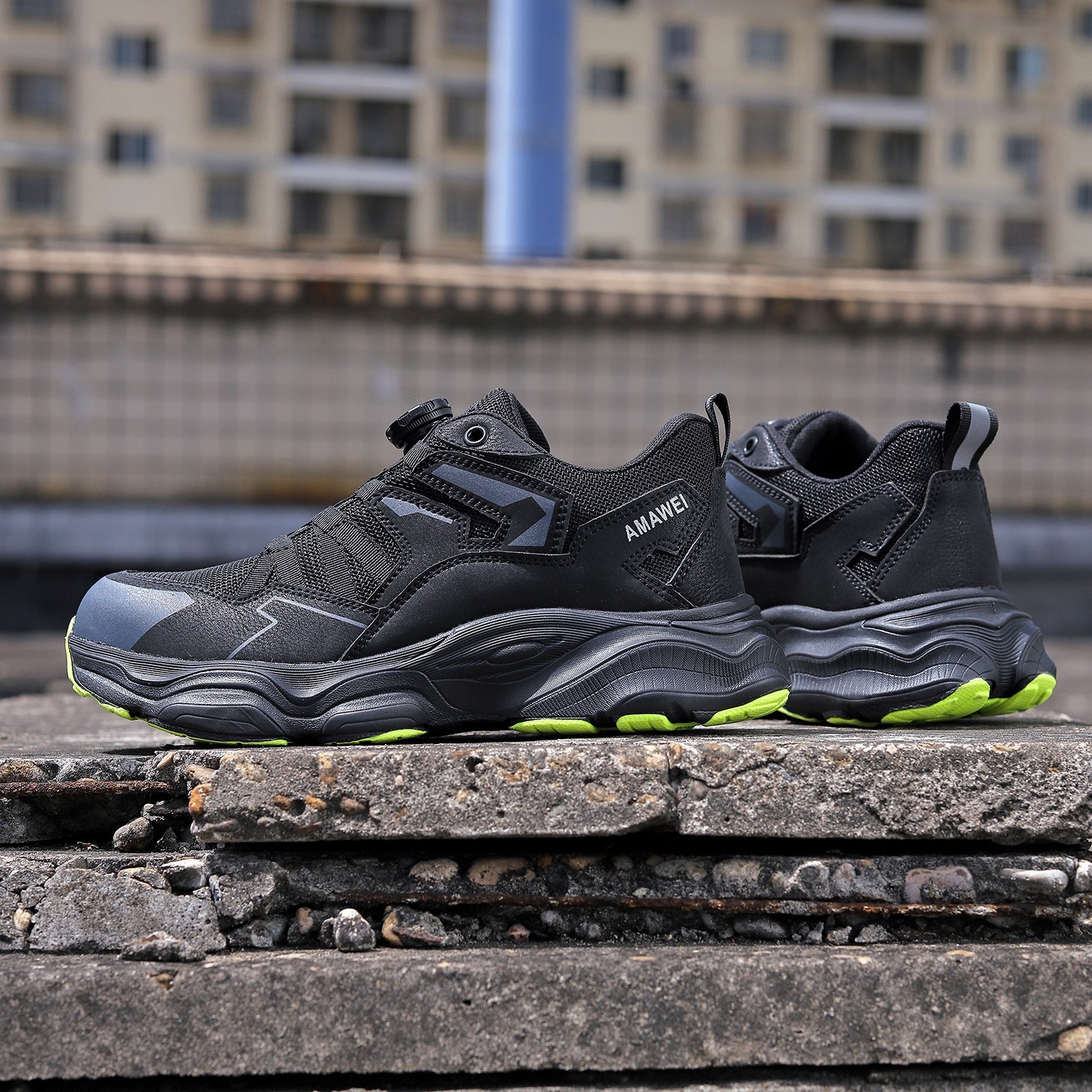 Men’s Safety Work Shoes Breathable Puncture Proof Shoes Non-slip Work Sneaker