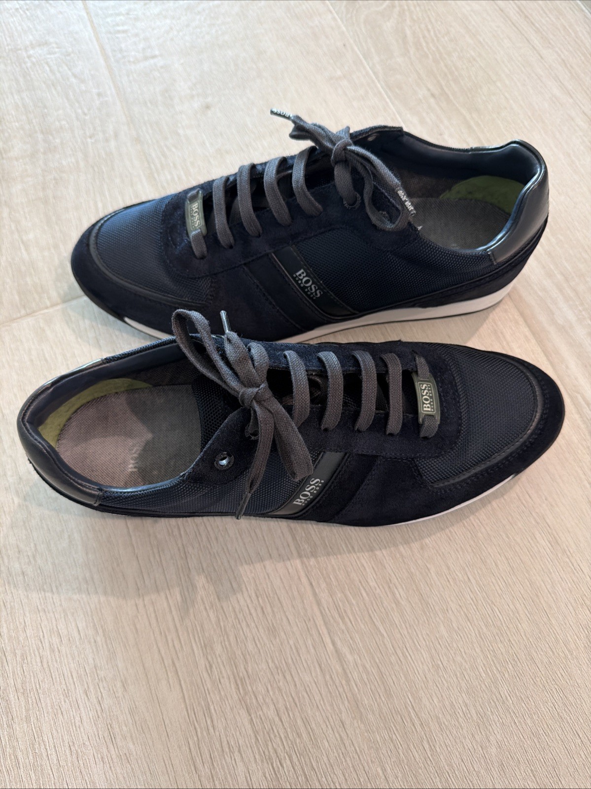 Hugo Boss Men’s Sneakers – Glaze – Navy (size 44 EU / 11 US) EXCELLENT CONDITION