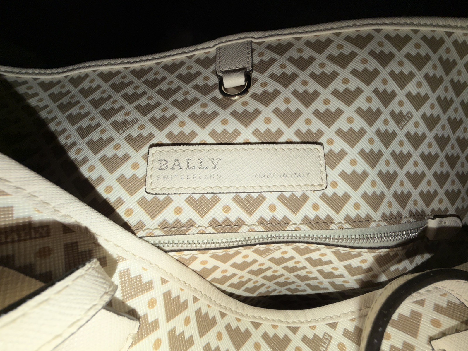 BALLY TOTE BAG MULTI MIELE IN BEIGE