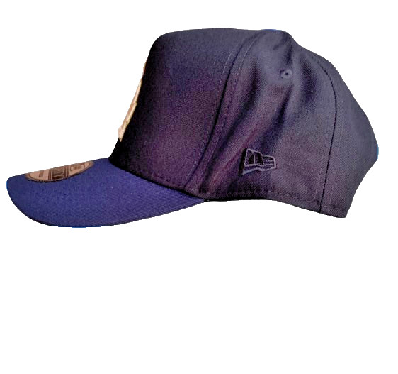 LA Dodgers Black + Navy + Gold Baseball Cap w/Shohei Ohtani caricature