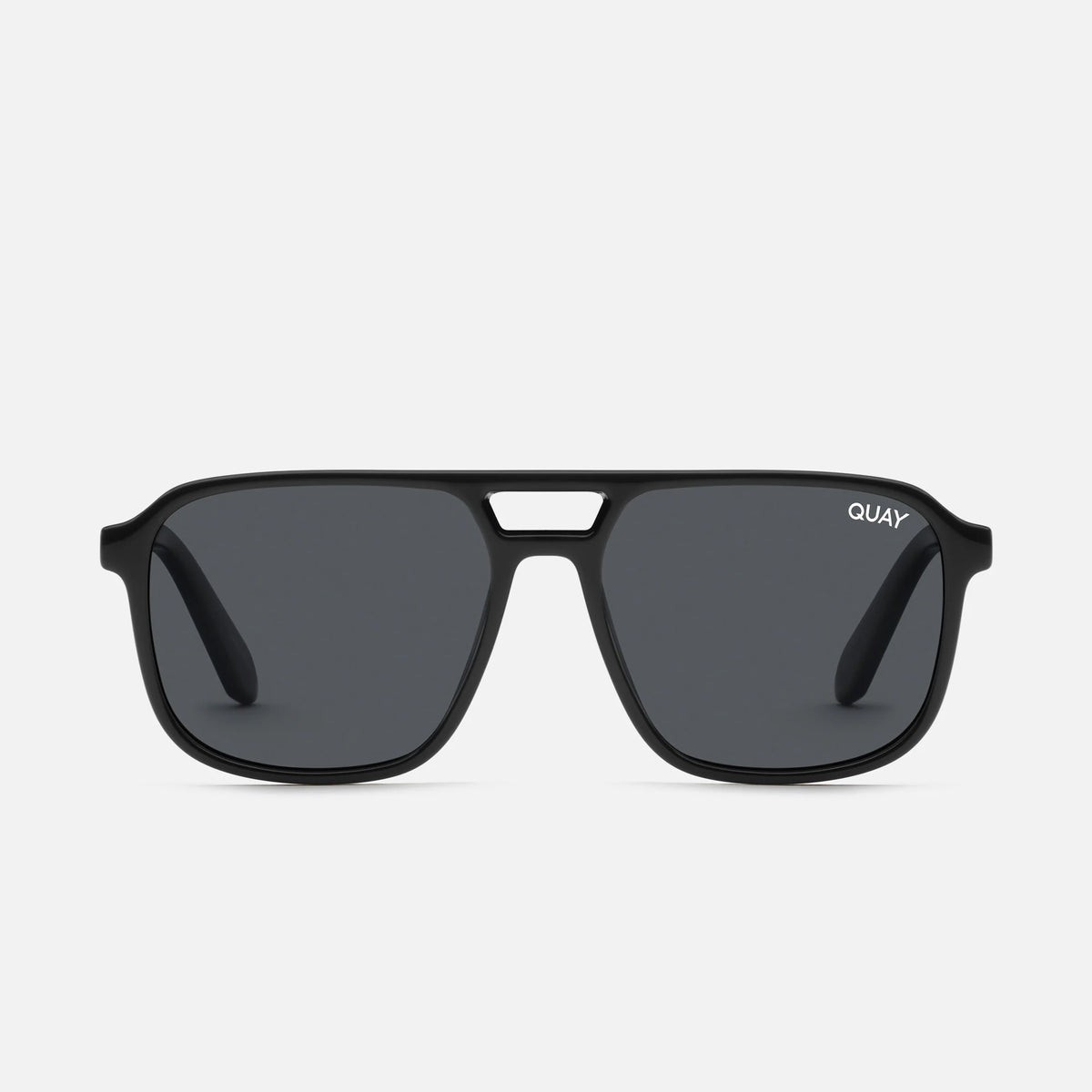 QUAY On The Fly Sunglasses Brand New No Case Black Gradient Lenses