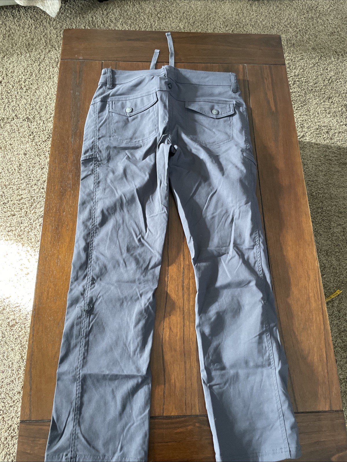 Prana Womens Halle Stretch Hiking Pant Sz 6 UPF 50+ Water/Abrasion Resistant