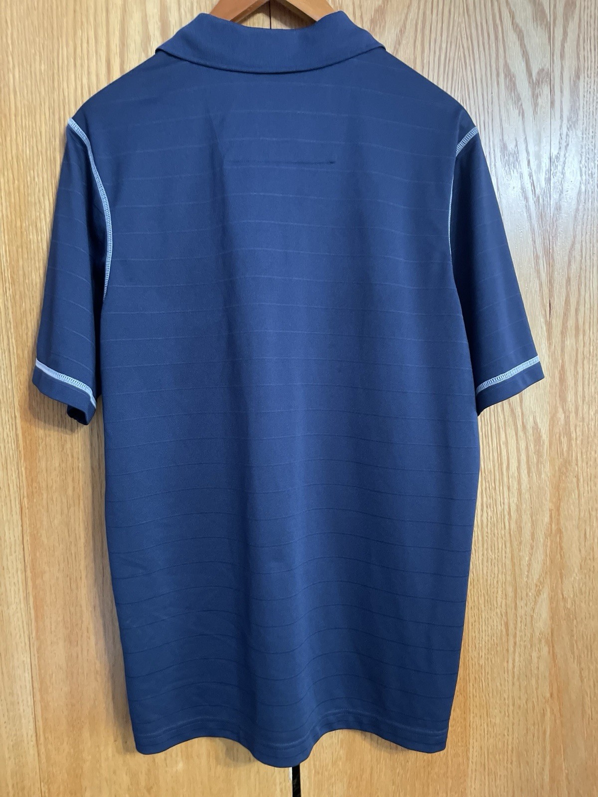 Polo Antigua Milwaukee Brewers Men’s M Navy Blue Short Sleeve Embroidered Logo
