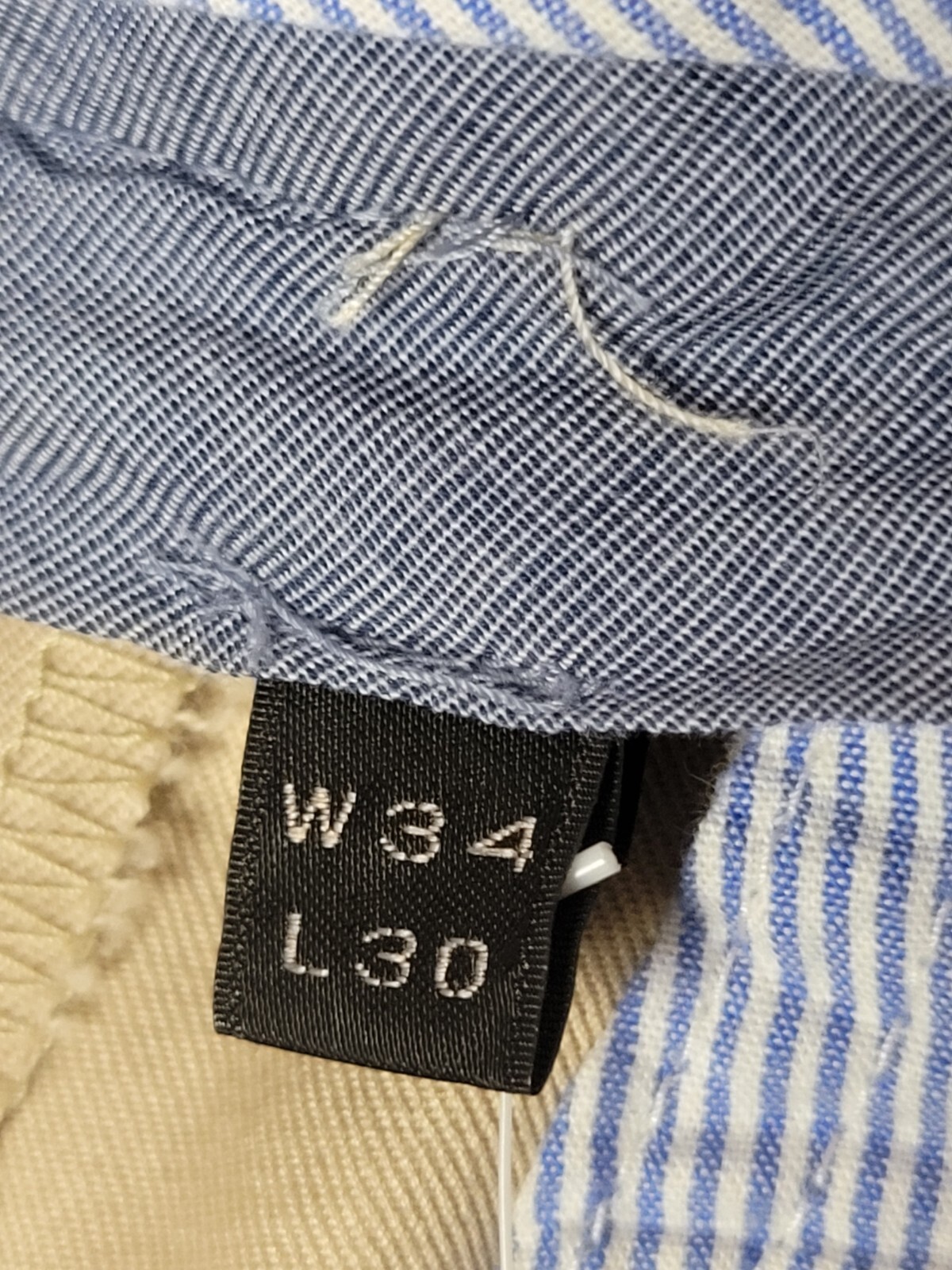 J. Crew Bowery Pant Men’s Size 34×30 Slim-Fit Kakhis New