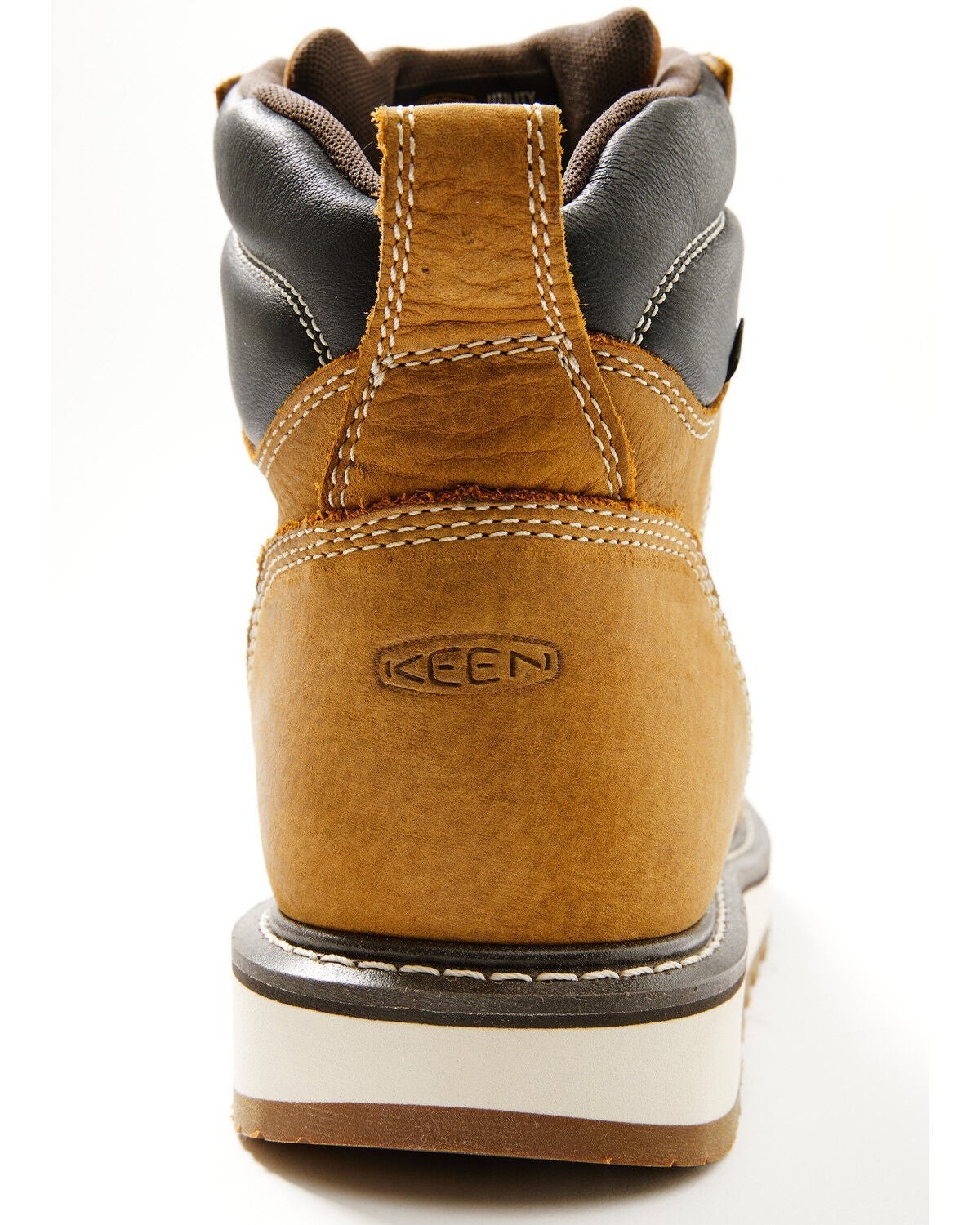 Keen Men’s Cincinnati 6″ Carbon Toe Waterproof Leather Work Boots EH Rated