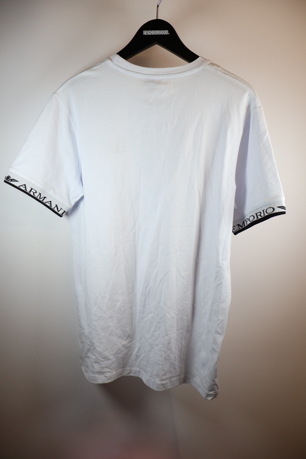EA7 Emporio Armani Logo T-Shirt Made in Italy (White, M) BNWT £85