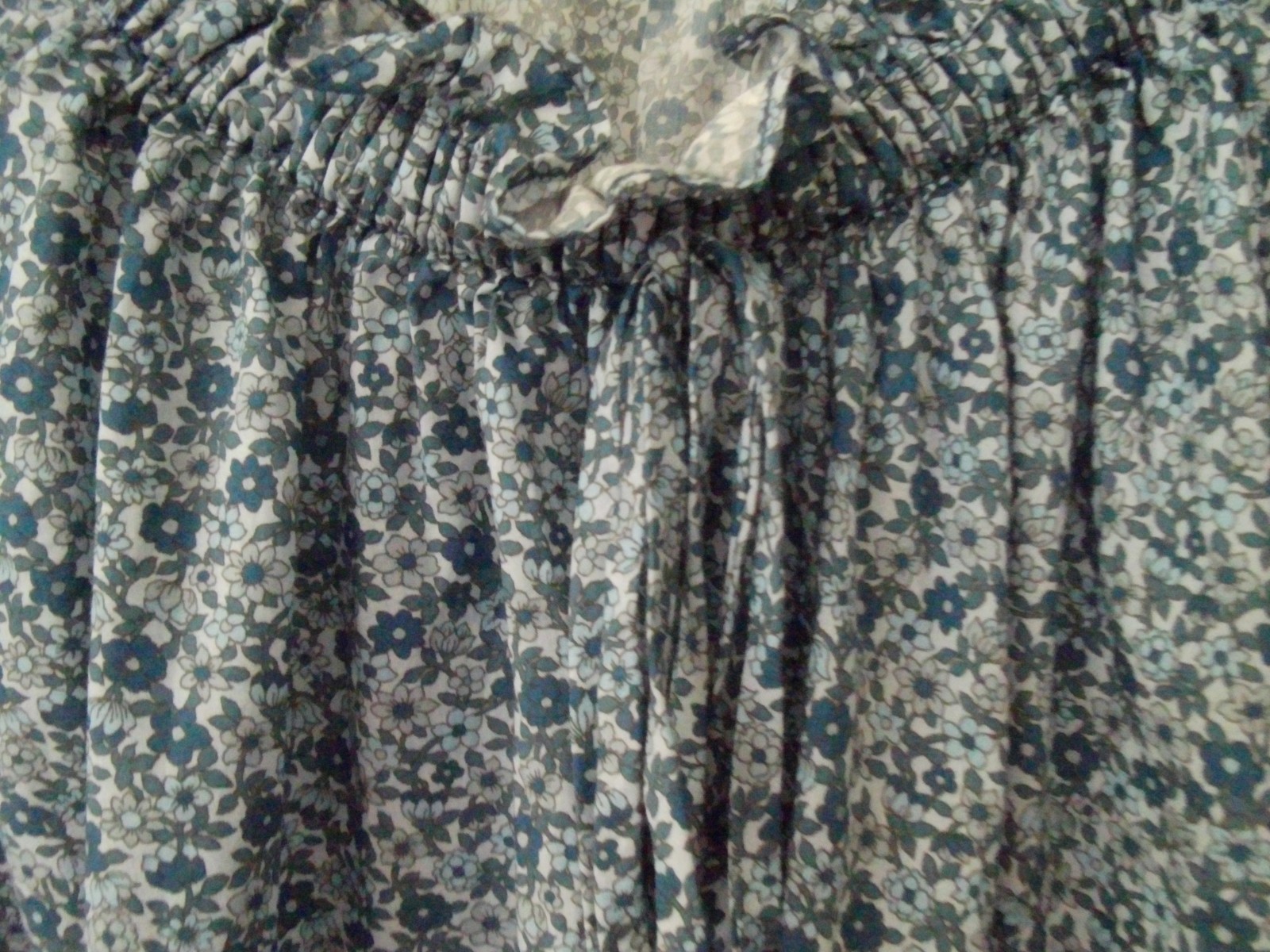 Doen Shore Top Delores Ditsy Liberty Print Blues S