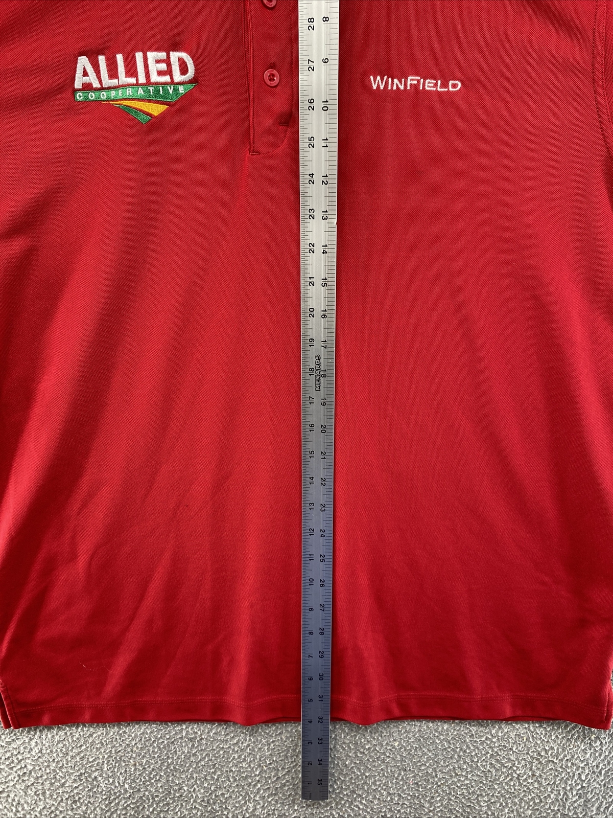 Allied Cooperative WinField Answer Plot OGIO Polo Shirt Mens Short Sleeve SZ XL
