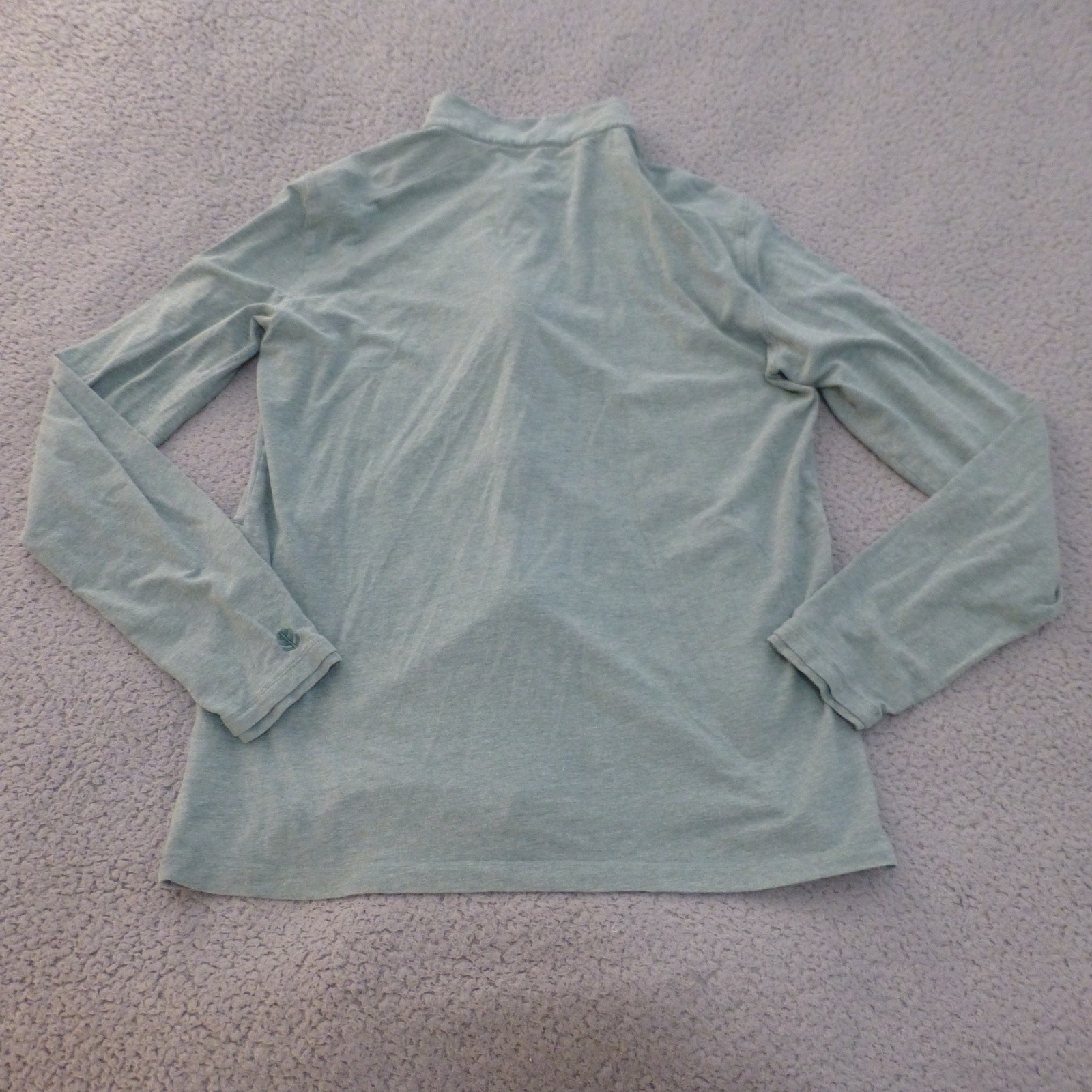 Coolibar Sonora Jacket Mens Medium Green UPF 50+ Bamboo Blend Full Zip