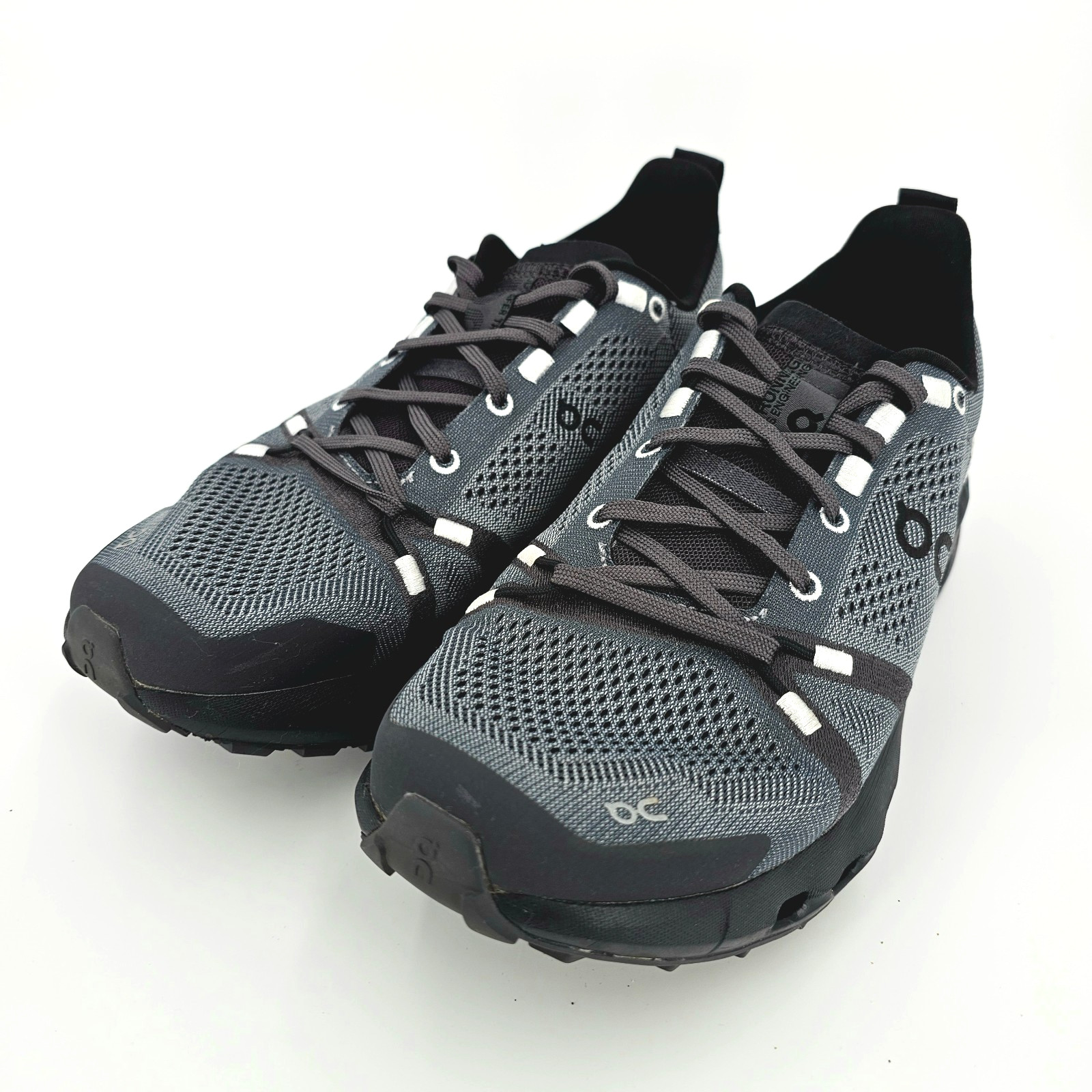 On Cloudsurfer Trail Black Gray Eclipse Running Shoes Women’s Size 9.5- EUC