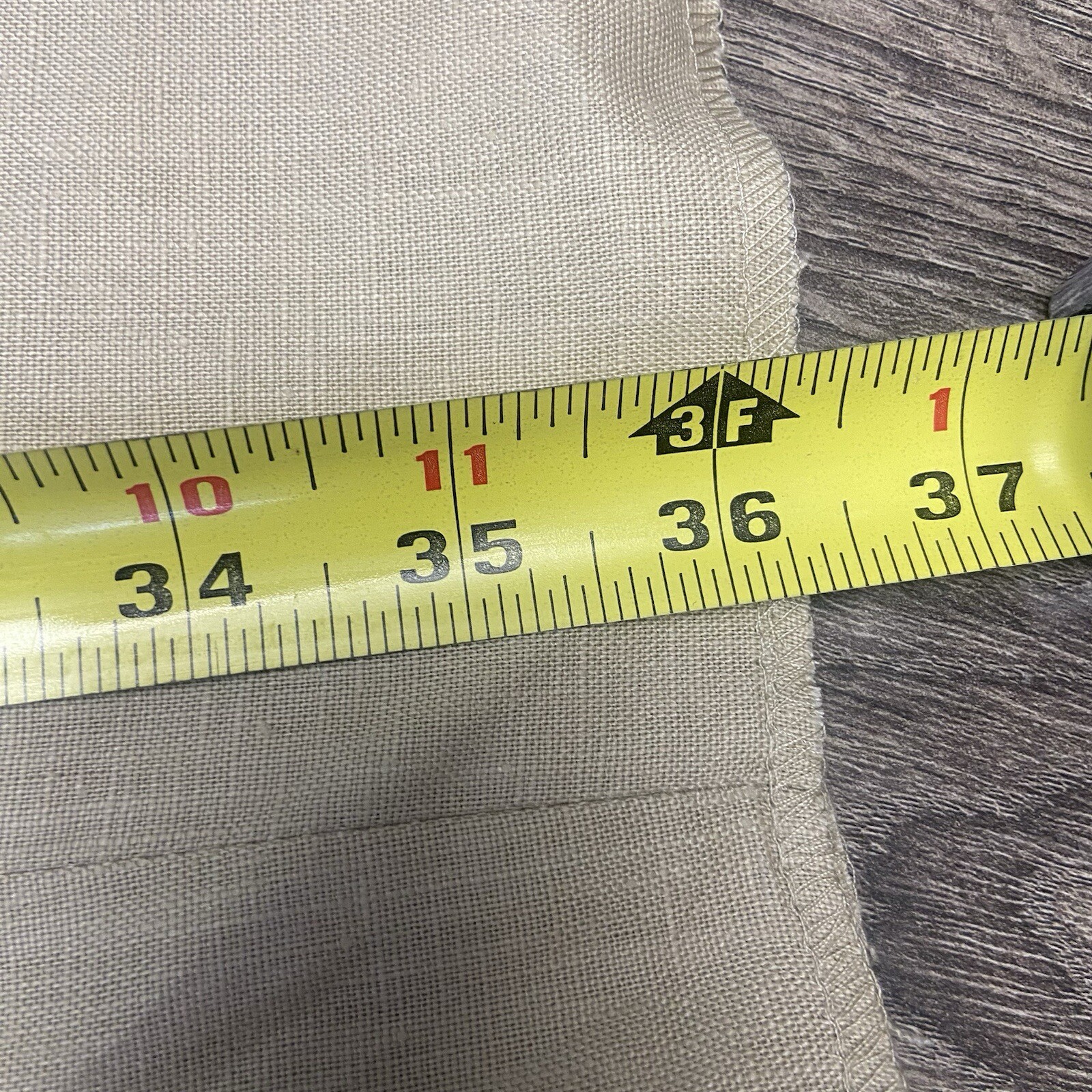 New Calvin Klein Linen Flat Front Untailored Unhemmed Pants Men’s Size 50 R