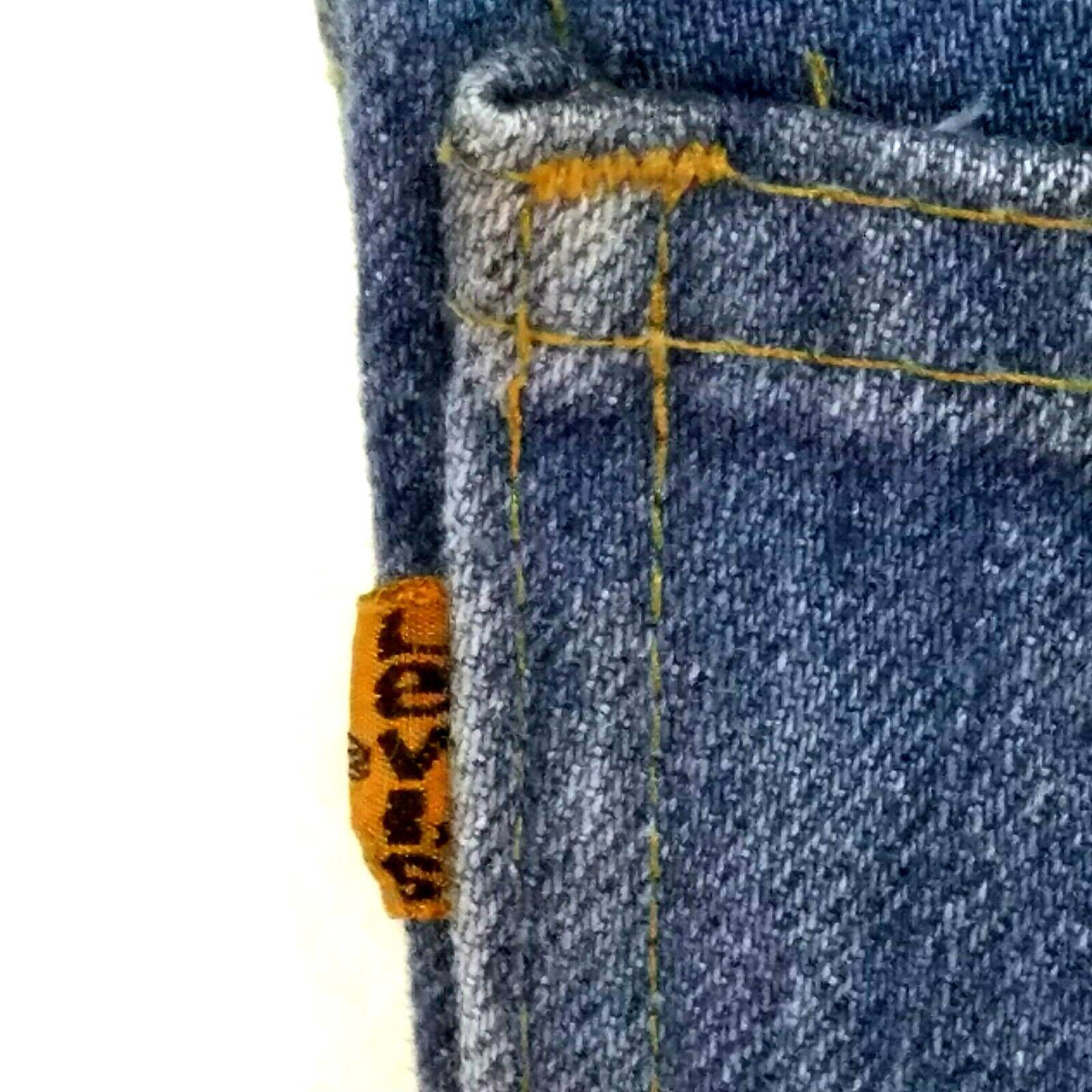 Vtg 70s 80s LEVI’S 519 Orange Tab Jeans Straight USA 32/34 True to Size * RARE *