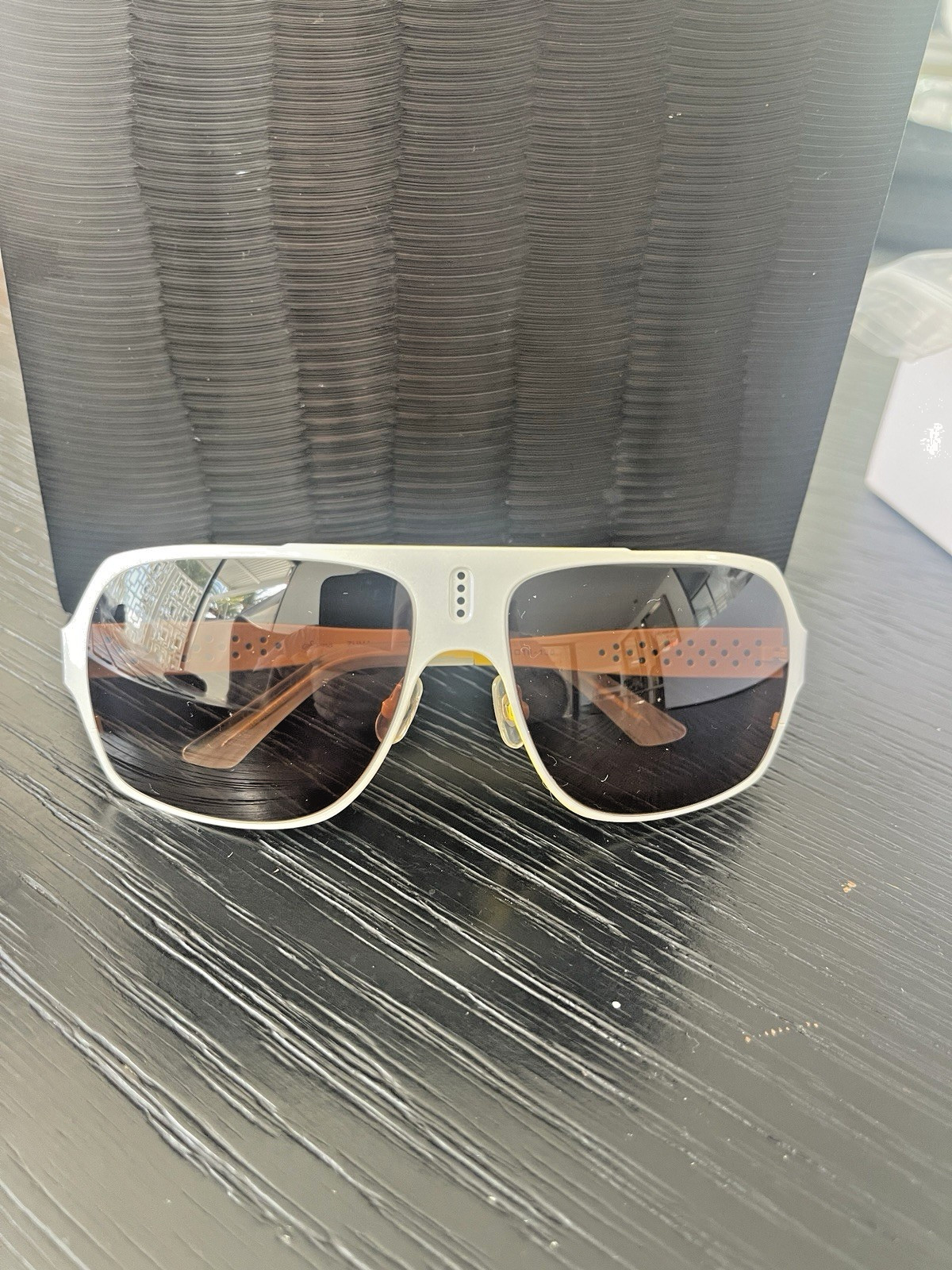 Sunglasses by SAMA Eyewear Model ZUMA in YELLOW/BEIGE Color Combination