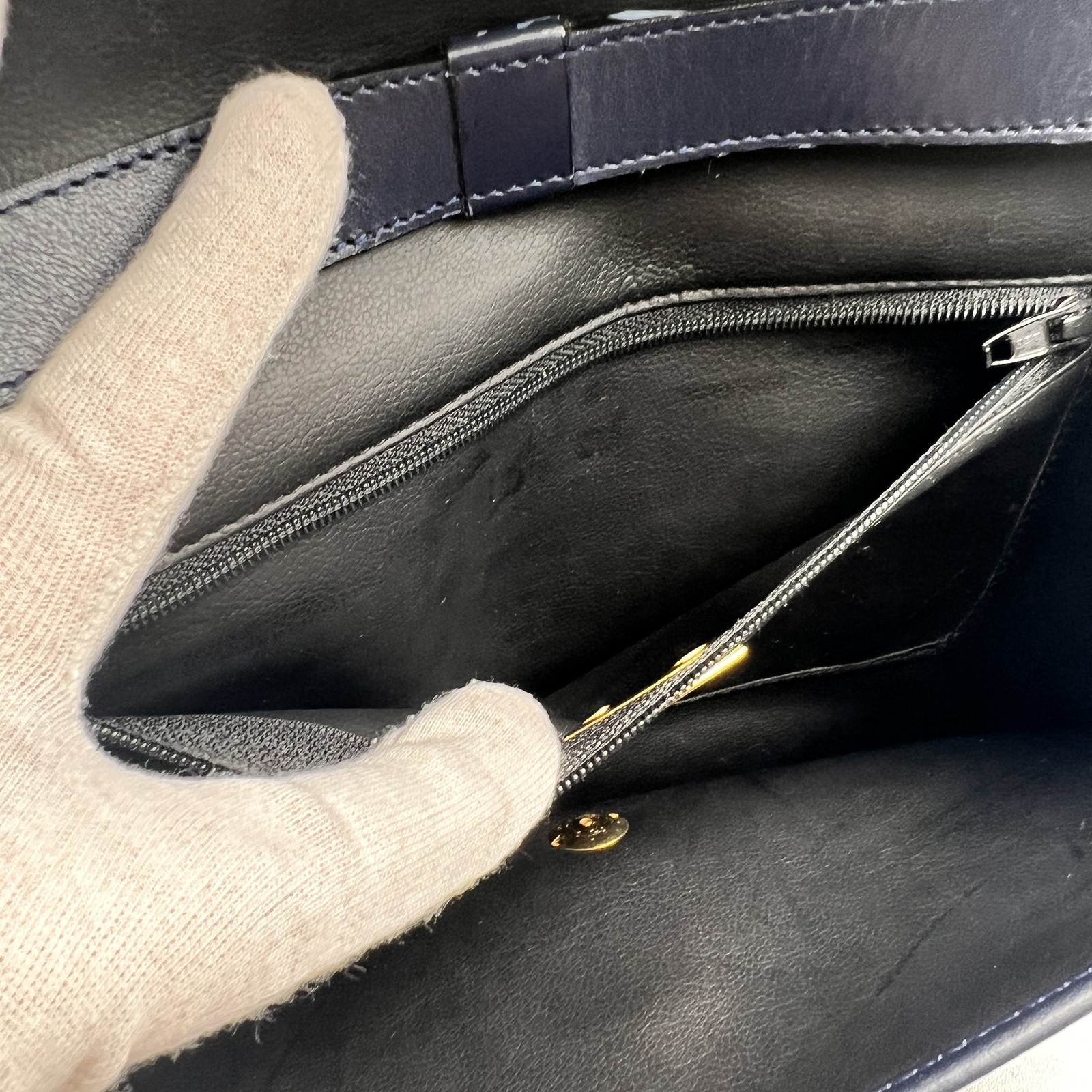 DIOR Shoulder Bag Black A-13644