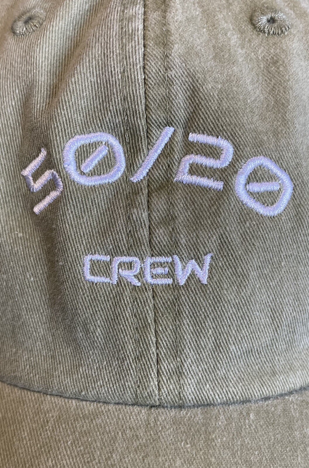 NEW 50/20 Crew Embroidered Adjustable Baseball Hat Egypt 2023