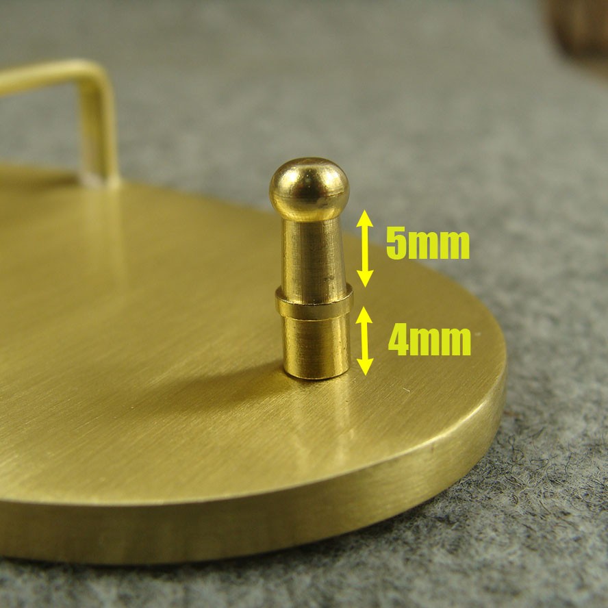 Solid Brass Oval Belt Buckles For 1.5 inch Belt / Men’s Belt Pin Buckle Z069N